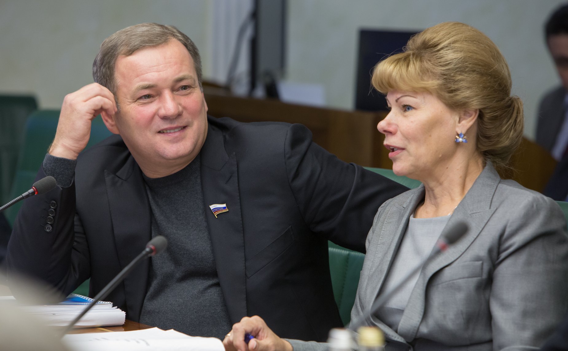 Заседание Комитета по аграрно-продовольственной политике и природопользованию Гигель и Громыко