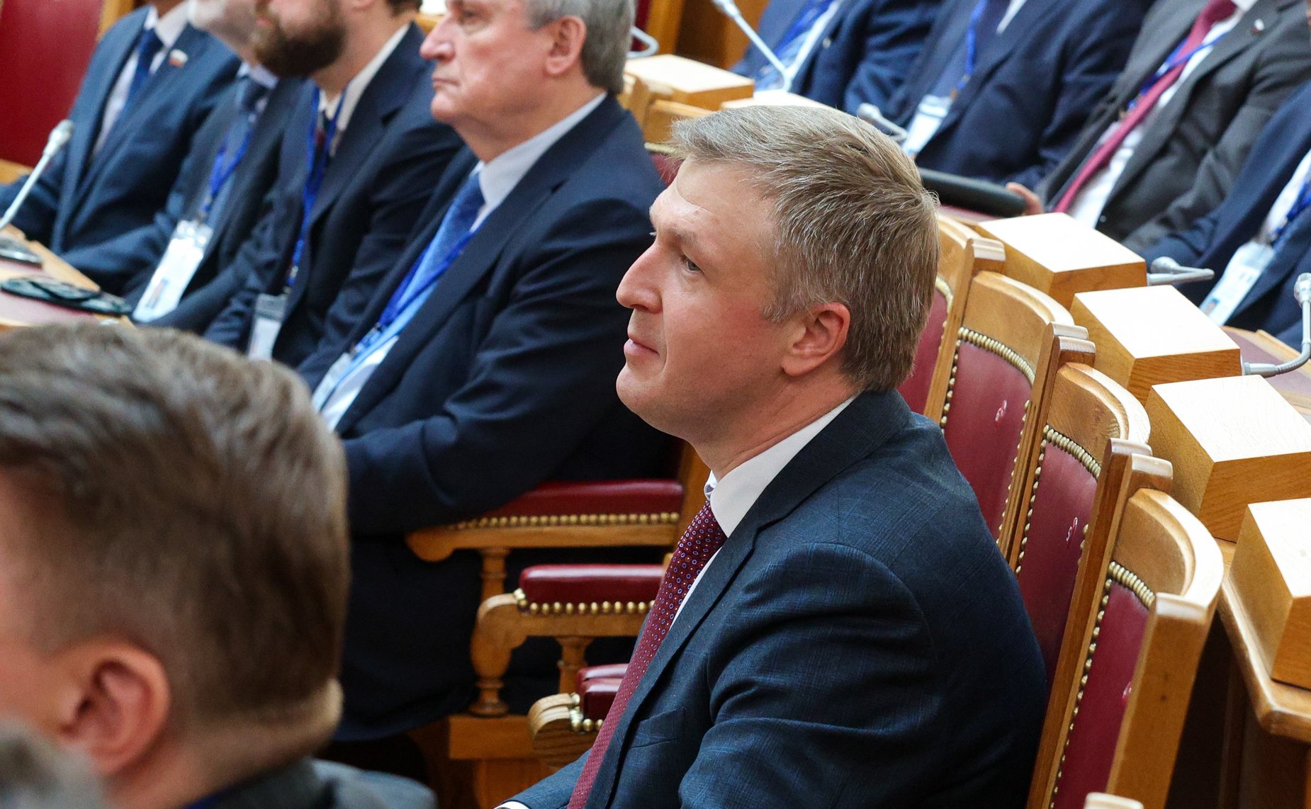 Президент Российской Федерации Владимир Путин встретился с членами Совета законодателей РФ при Федеральном Собрании