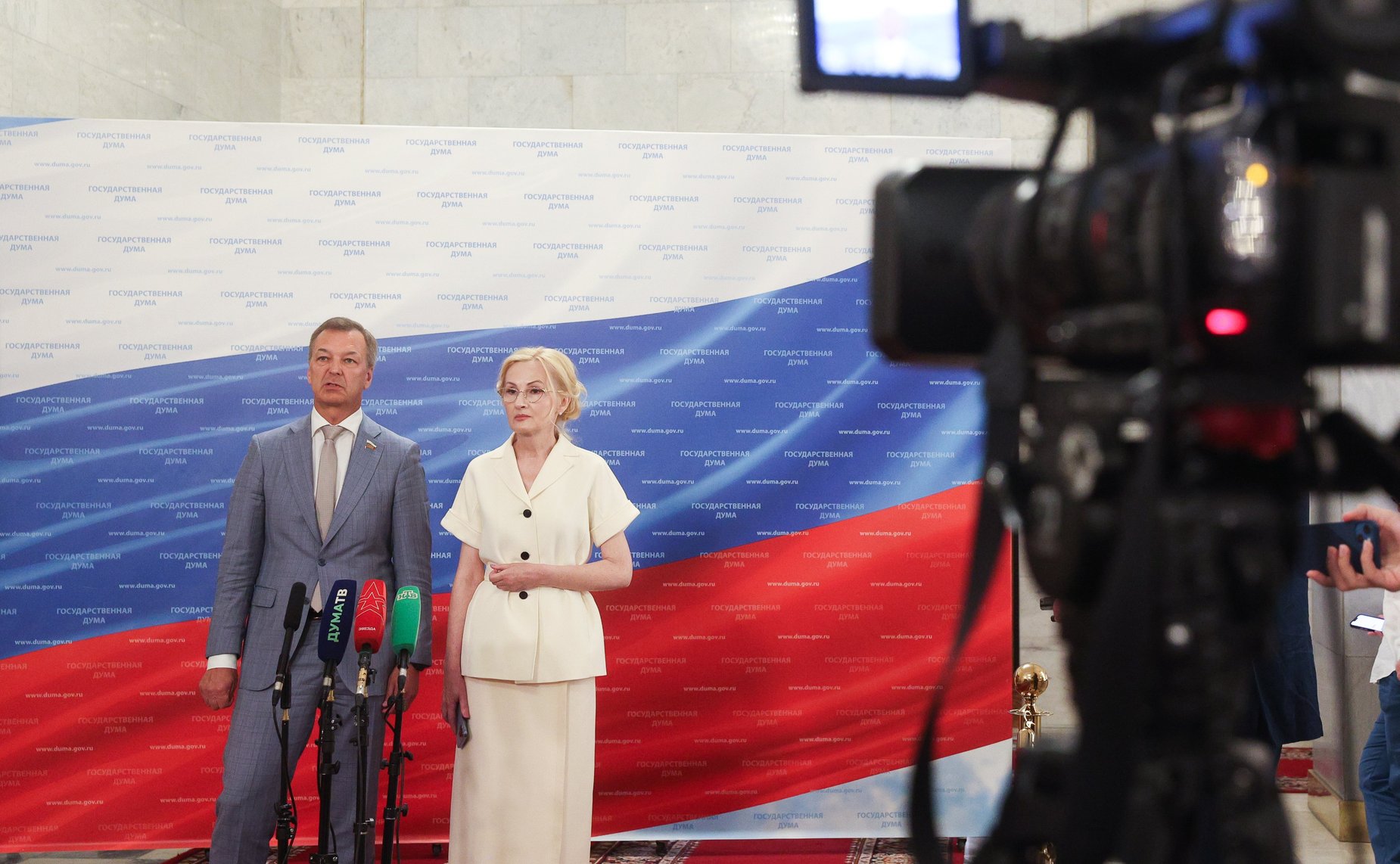 Пресс-подход по итогам заседания Президиума Совета законодателей