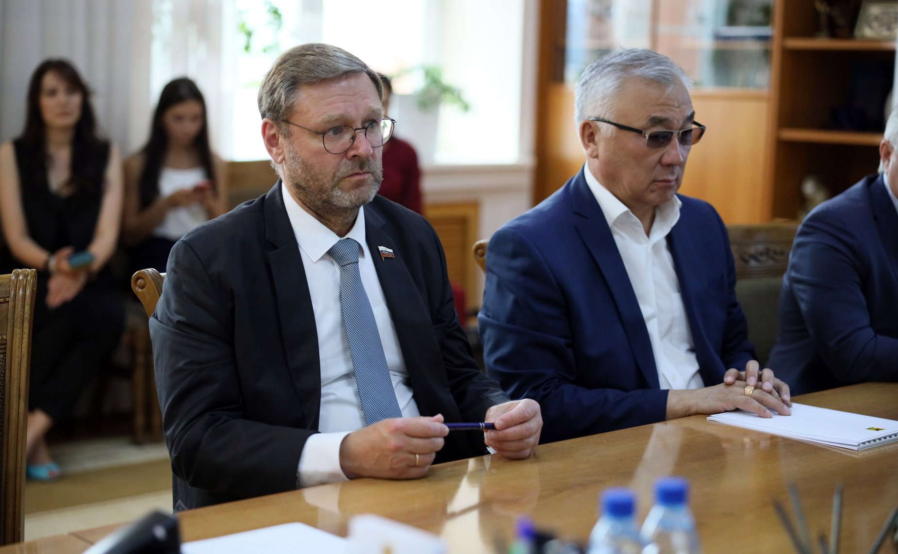 Баир Жамсуев принял участие в рабочей встрече заместителя Председателя Совета Федерации Константина Косачева и руководителей Забайкальского края