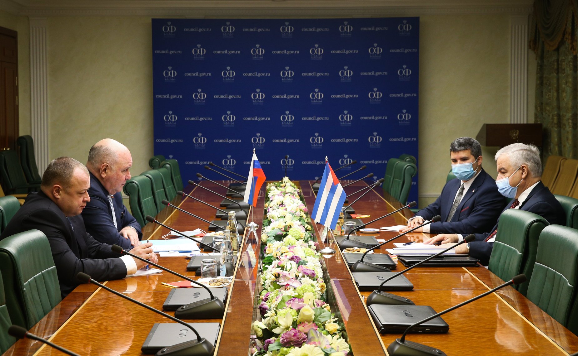 Встреча Григория Карасина с Чрезвычайным и Полномочным Послом Республики Куба в РФ