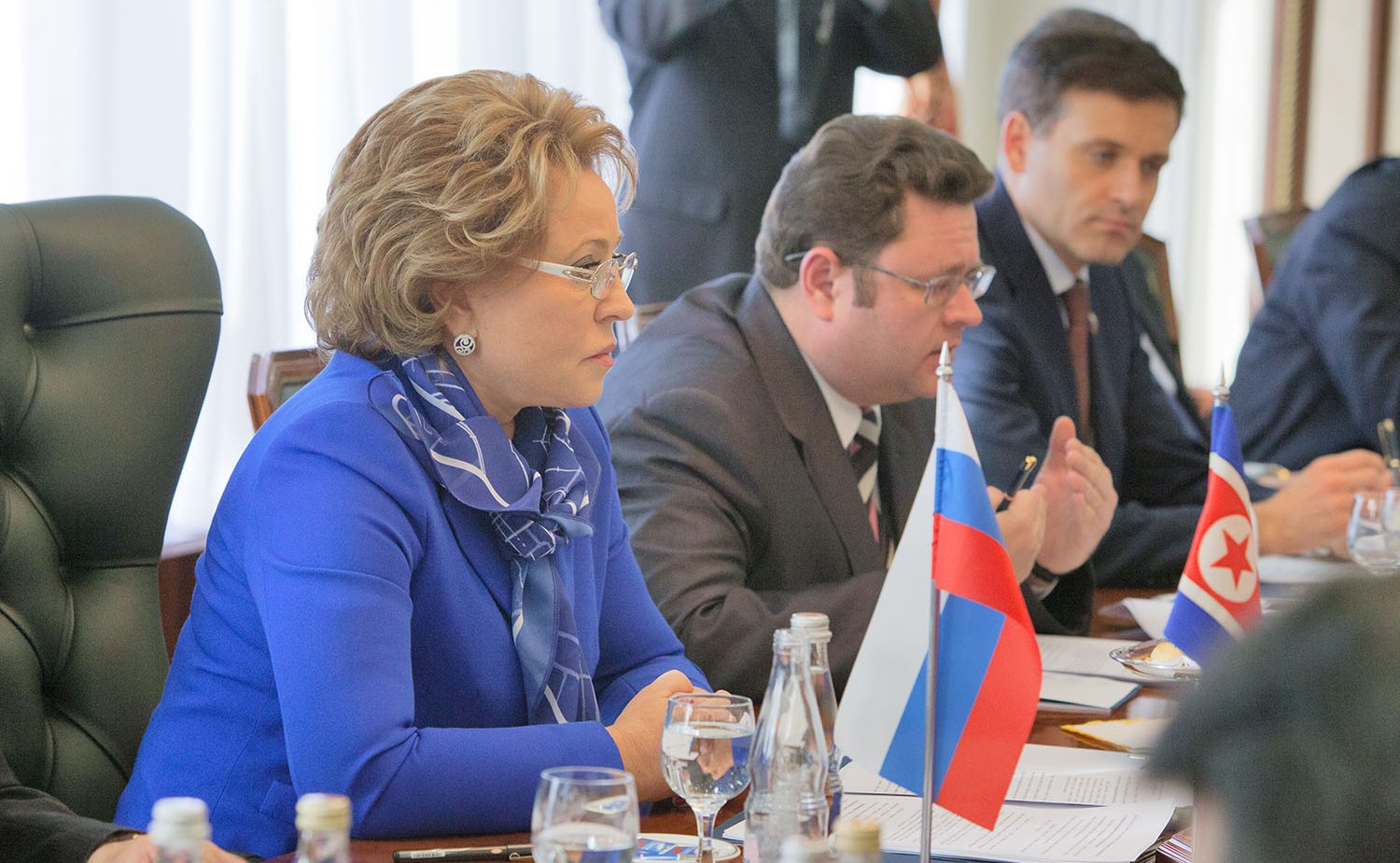 Переговоры с Председателем Президиума Верховного Народного Собрания КНДР Ким Ен Намом-9