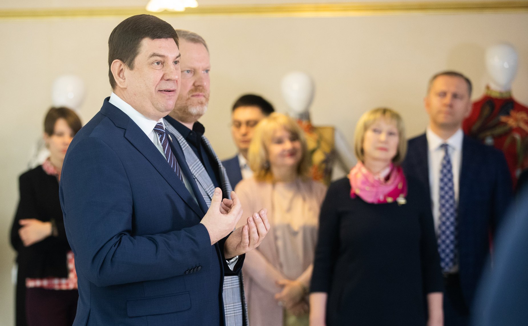 Открытие выставки «Отечественные дизайнеры – российским женщинам»