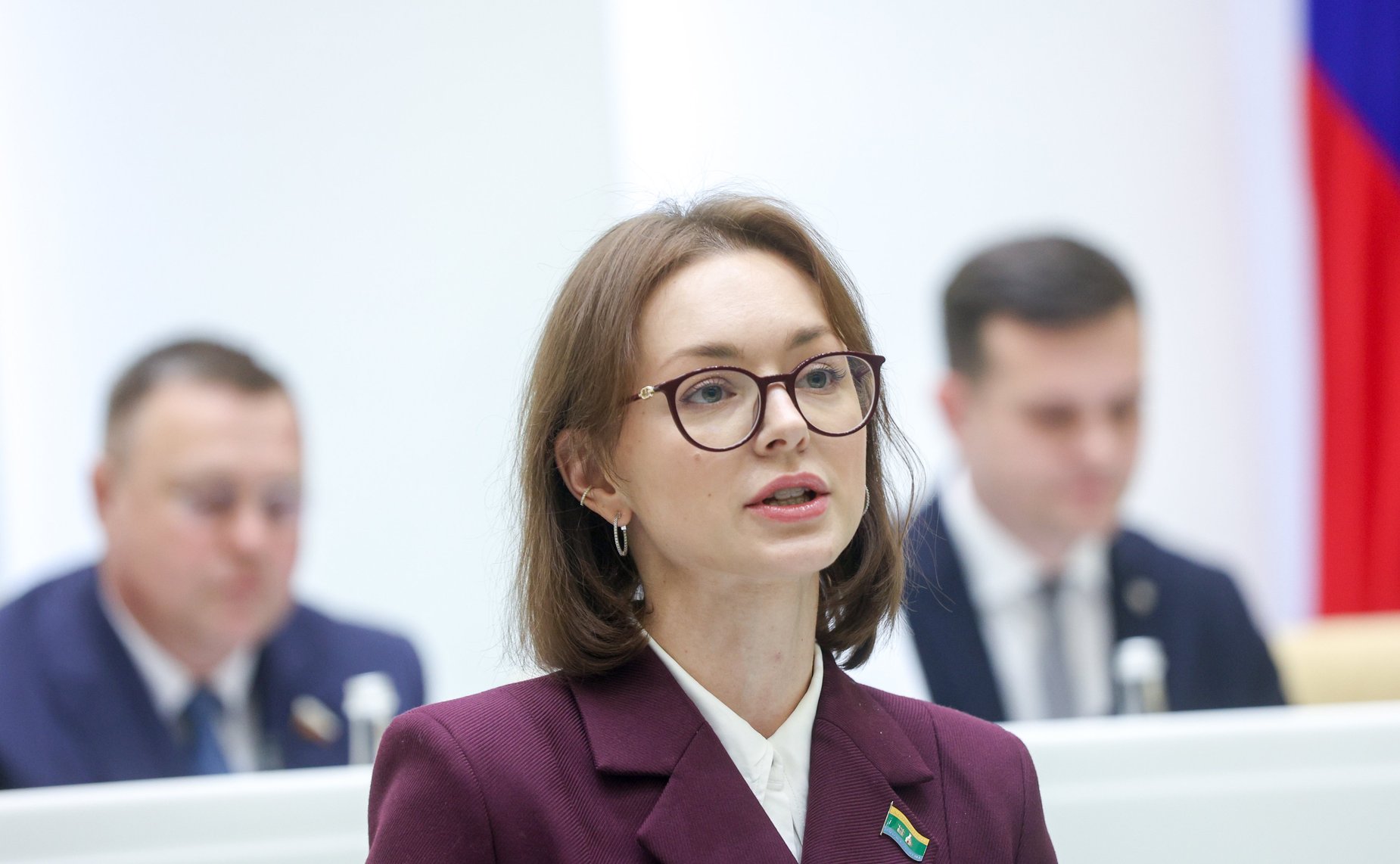 Заседание Палаты молодых законодателей при Совете Федерации