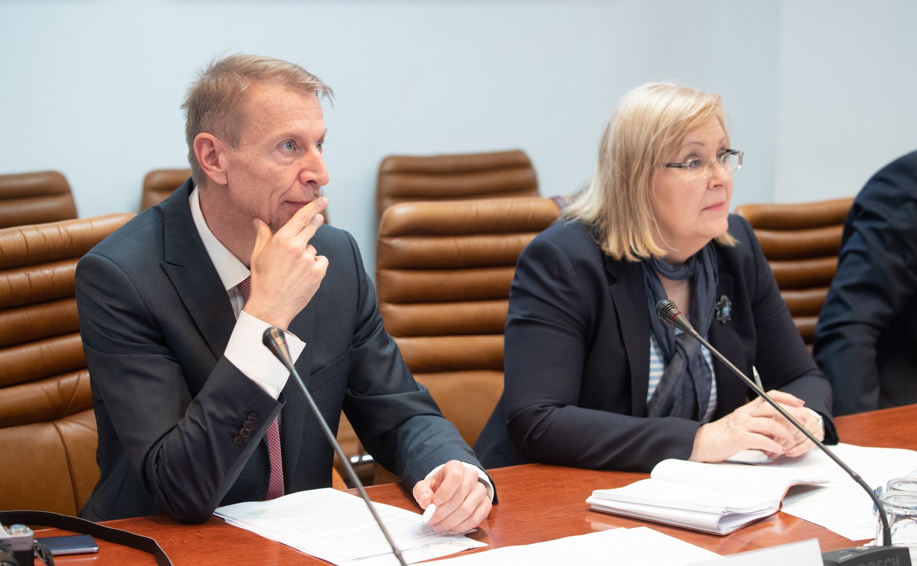 Видеоконференция между группой по сотрудничеству СФ с Национальным советом Словацкой Республики и группой дружбы с Россией Национального совета Словацкой Республики