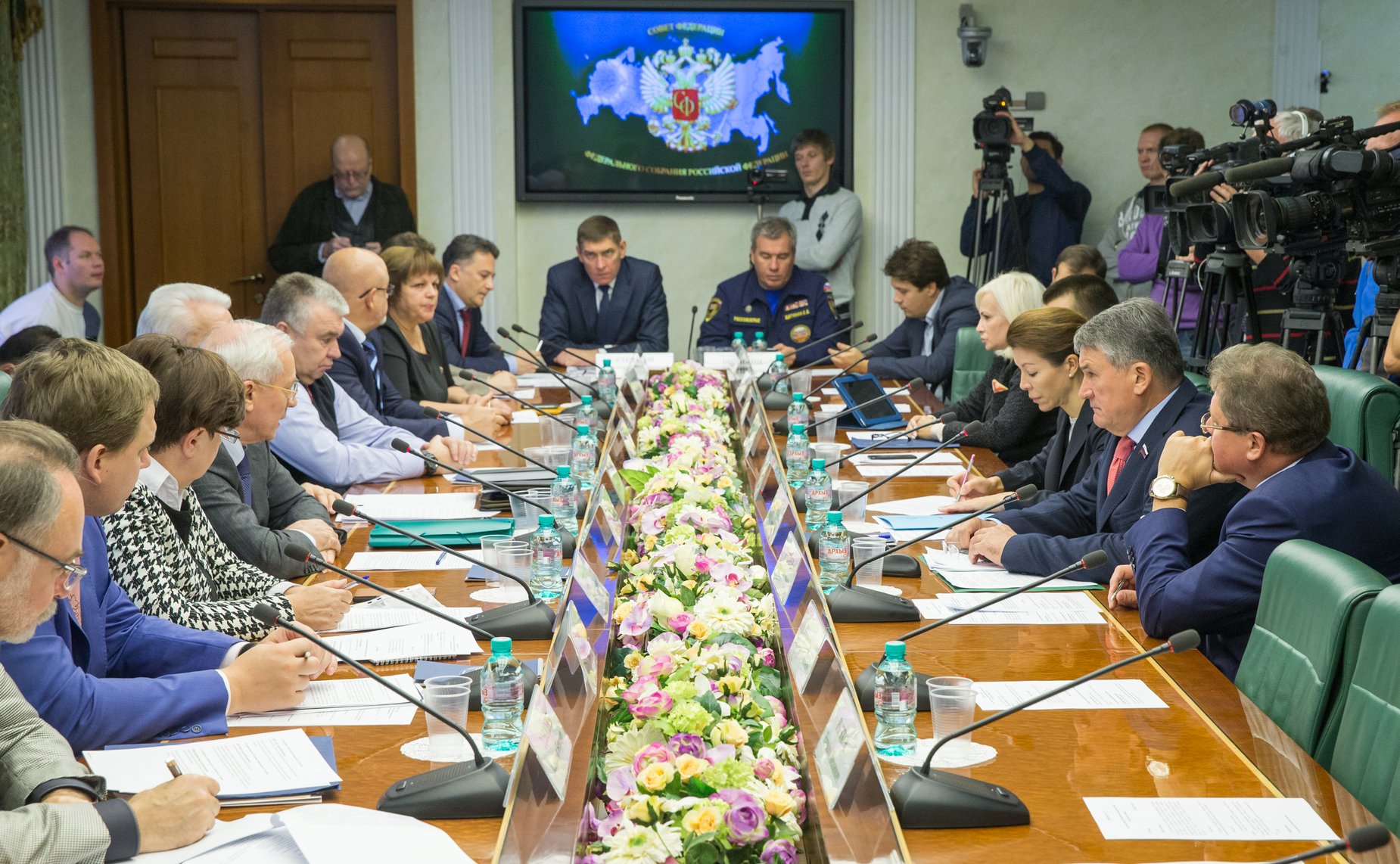 Заседание Комитета общественной поддержки жителей Юго-Востока Украины