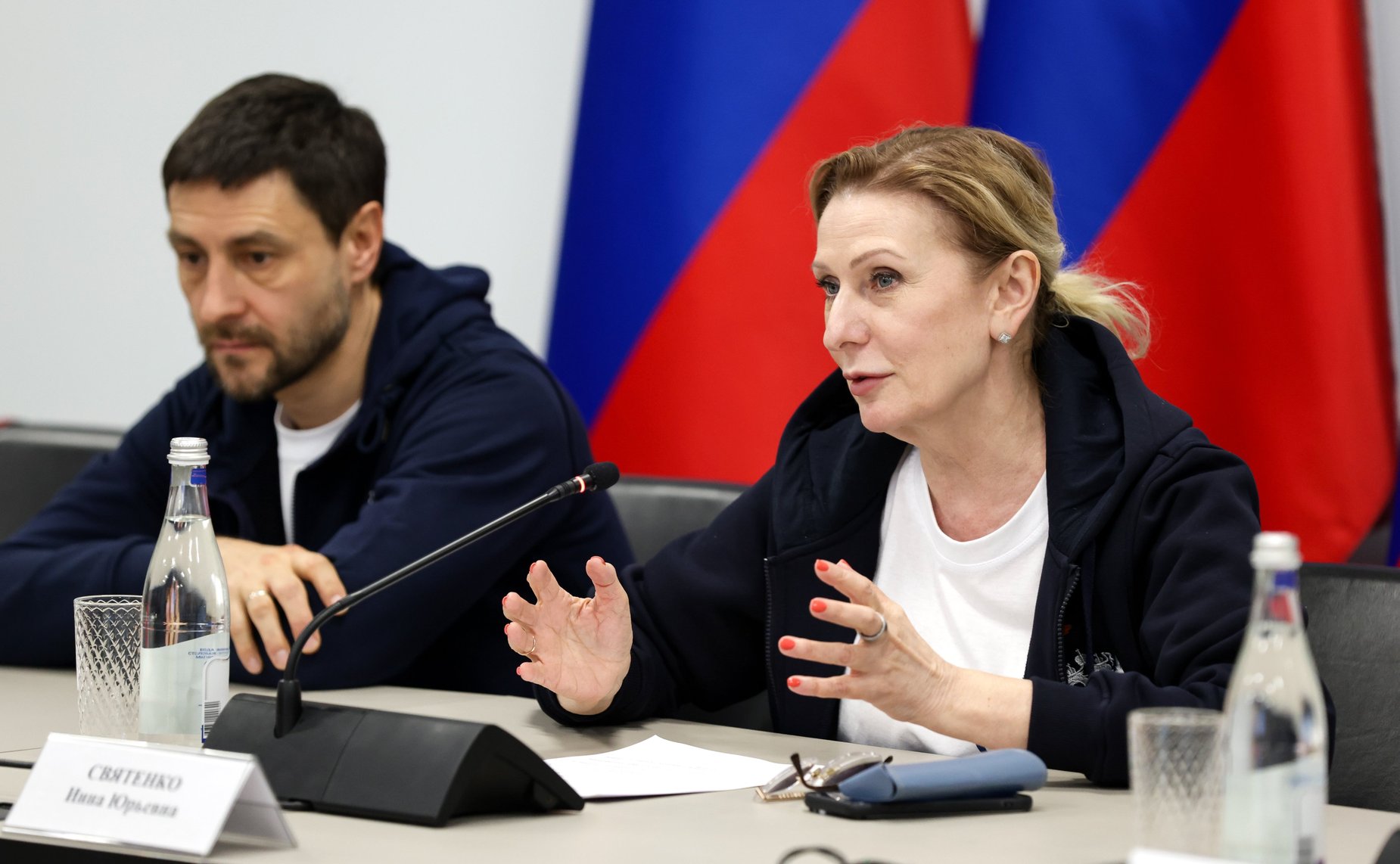 Встреча сенаторов с губернатором Нижегородской области Глебом Никитиным