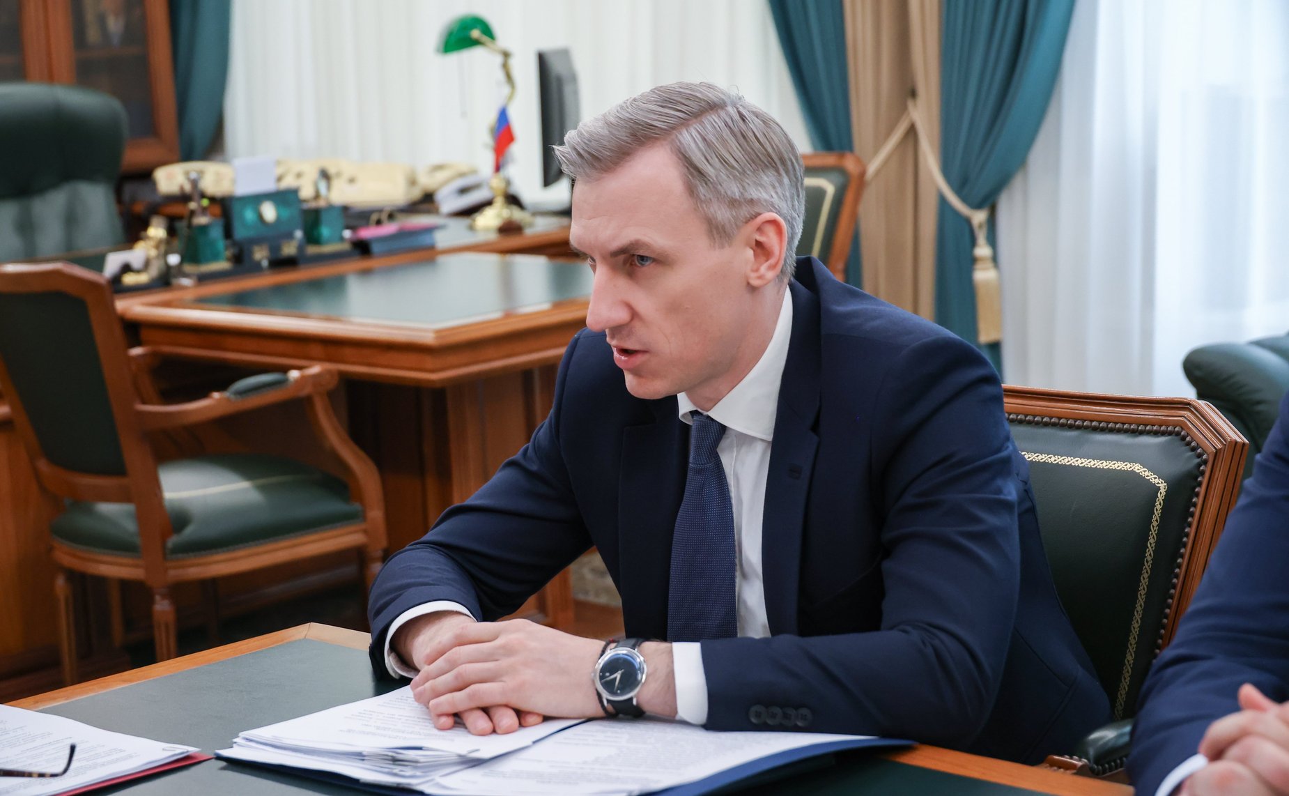 Встреча заместителя Председателя Совета Федерации Юрия Воробьева с руководством Смоленской области