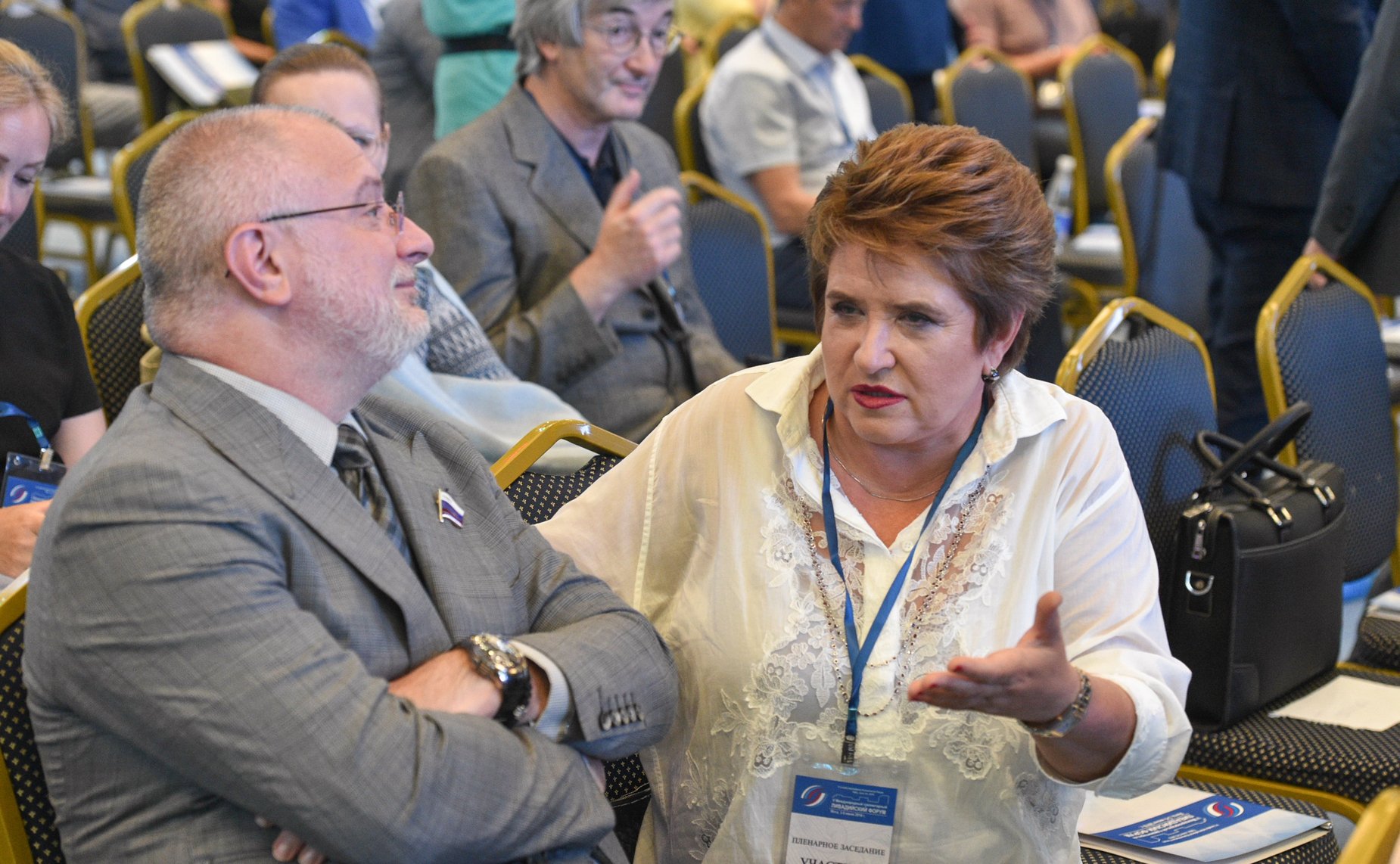 Андрей Клишас и Любовь Глебова