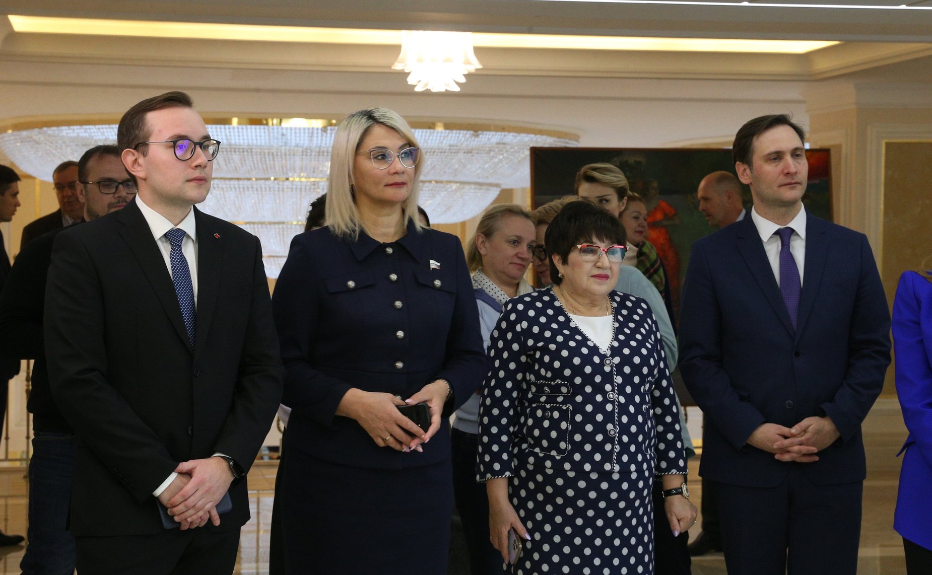 Открытие в Совете Федерации выставки «Российский Красный Крест. 155 лет на службе милосердия»