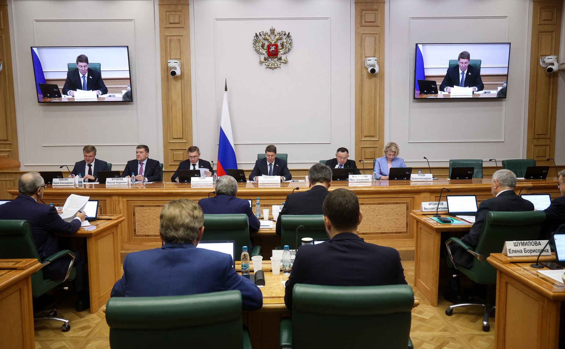 Расширенное заседание «О подготовке «Правительственного часа» с участием Заместителя Председателя Правительства Российской Федерации Марата Хуснуллина на тему «О национальном проекте «Инфраструктура для жизни»»