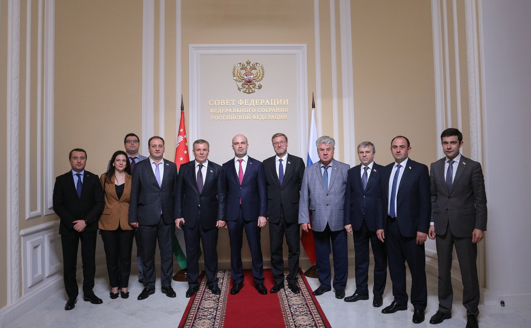 Встреча заместителя Председателя СФ Константина Косачева со Спикером Народного Собрания – Парламента Республики Абхазия