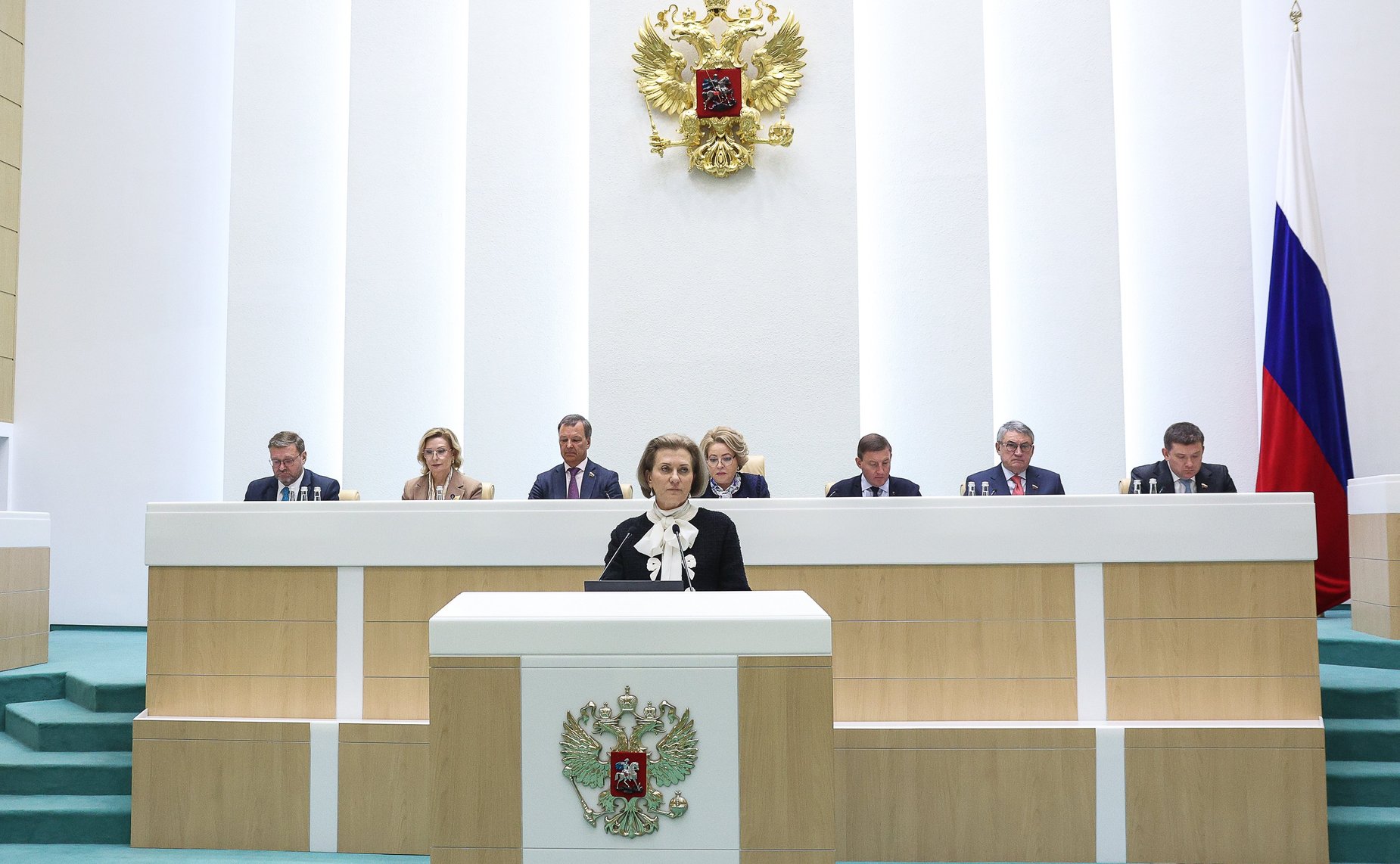 Руководитель Федеральной службы по надзору в сфере защиты прав потребителей и благополучия человека Анна Попова