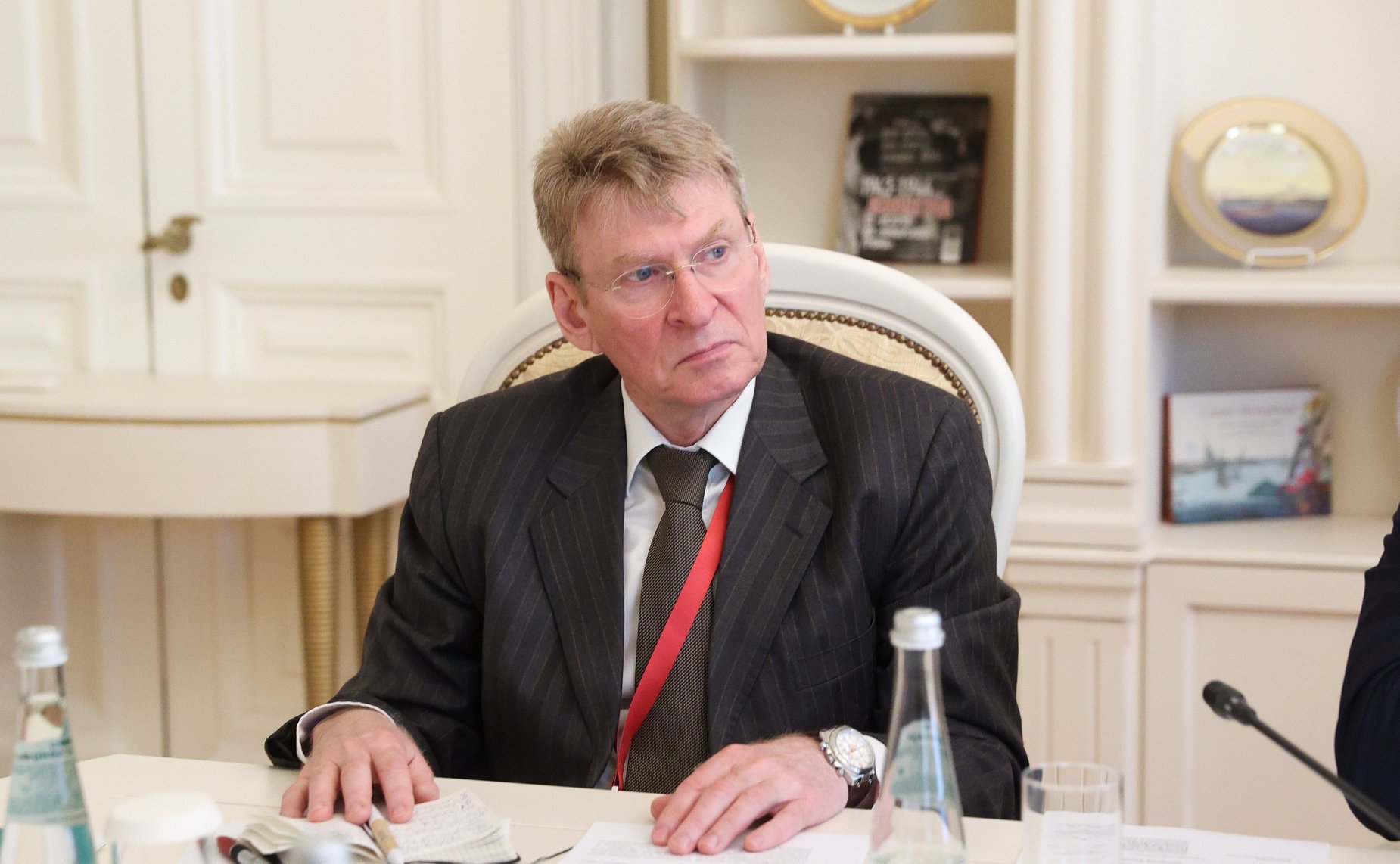 Встреча Валентины Матвиенко с Председателем Сената Республики Бурунди Эммануэлем Синзохагерой