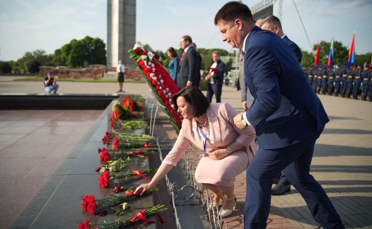 Торжественная церемония старта проекта «Поезд Памяти» состоялась в мемориальном комплексе «Брестская крепость-герой»