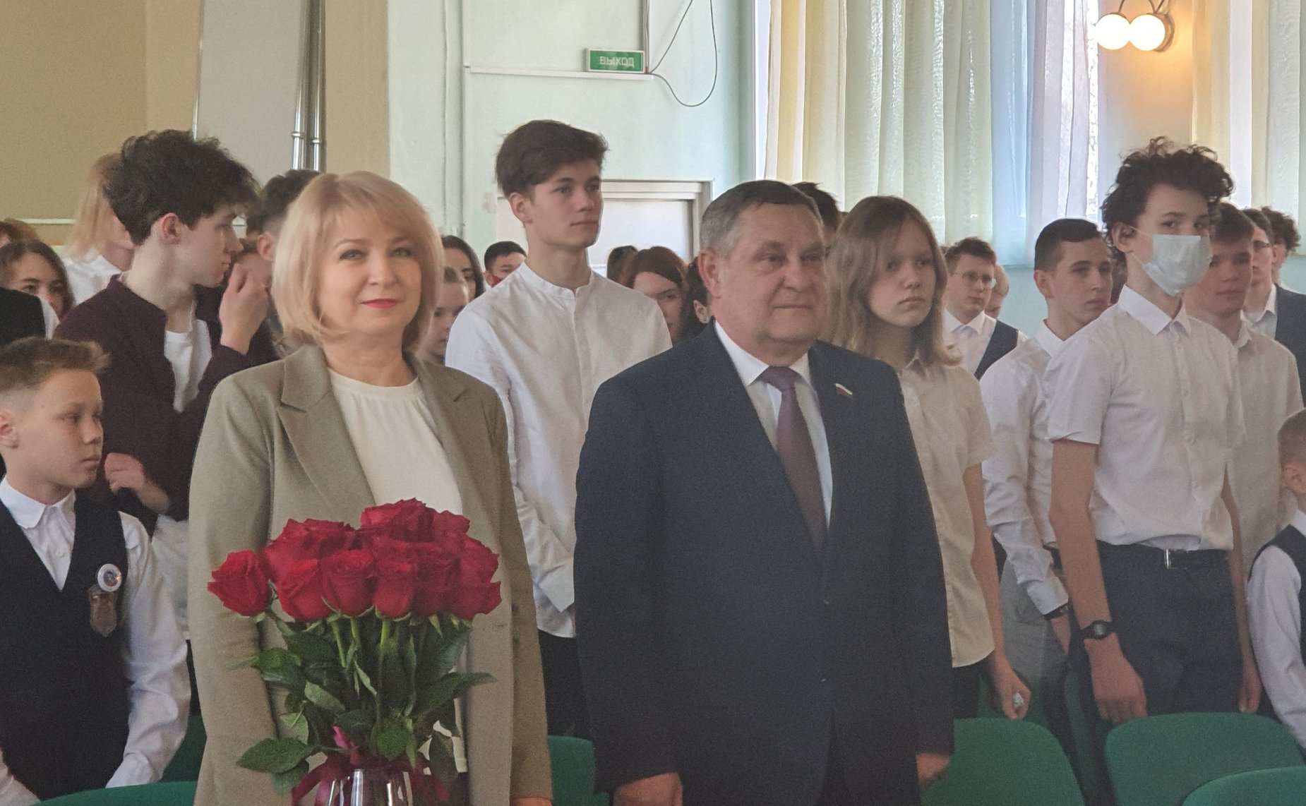 Александр Ракитин принял участие в 50-м юбилейном Слете отличников муниципального образовательного учреждения «Университетский лицей», который проходит в этом году в рамках Петровской ассамблеи