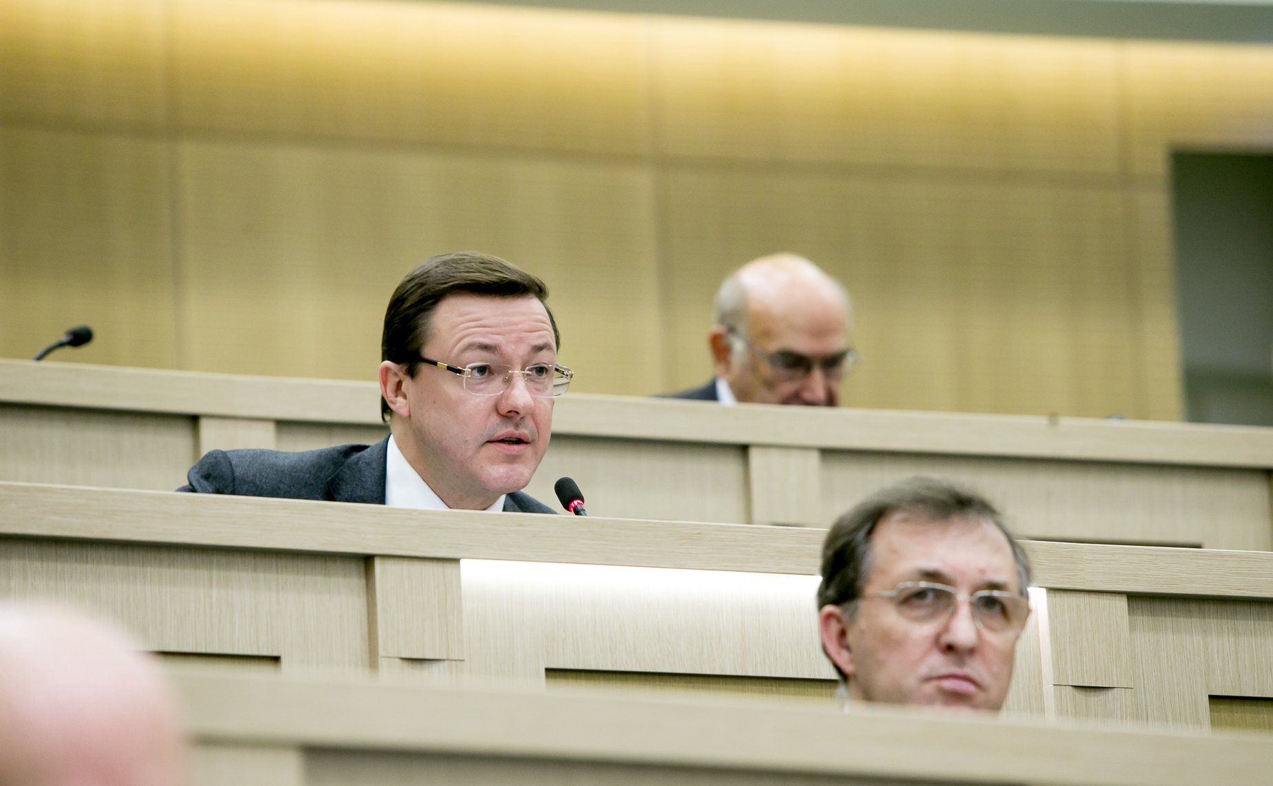 381-зеседание Совета Федерации Азаров