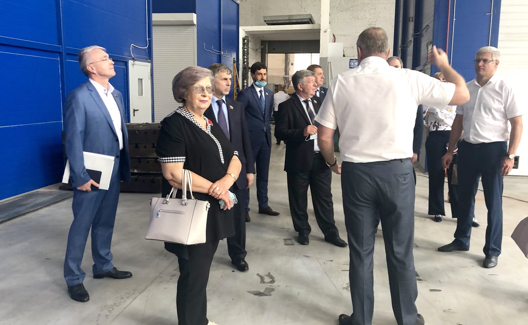 Посещение предприятий в рамках выездного заседания Комитета СФ по Регламенту и организации парламентской деятельности в г. Краснодаре