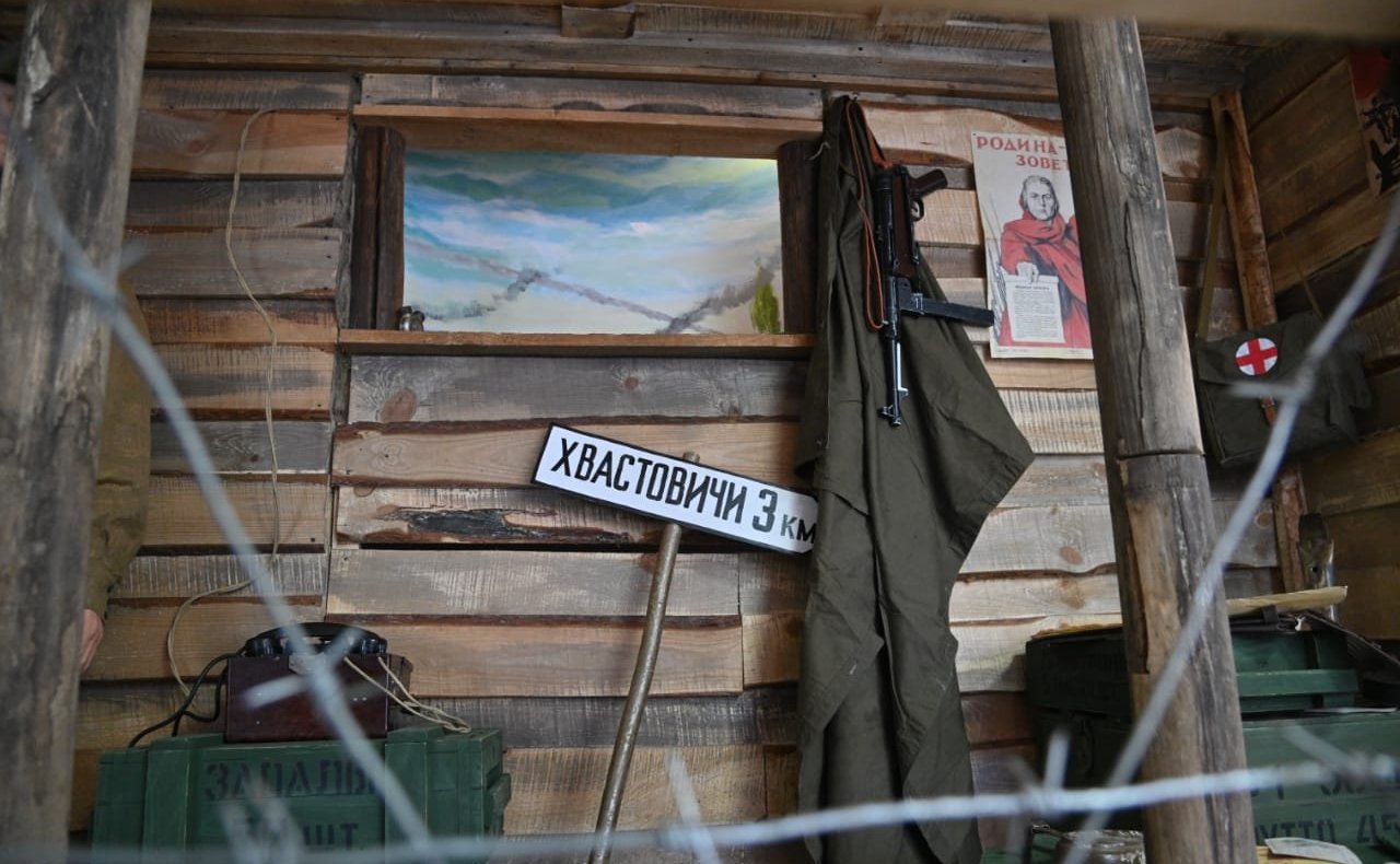 Открытие новой экспозиции историко-краеведческого музея в селе Красное Хвастовичского района