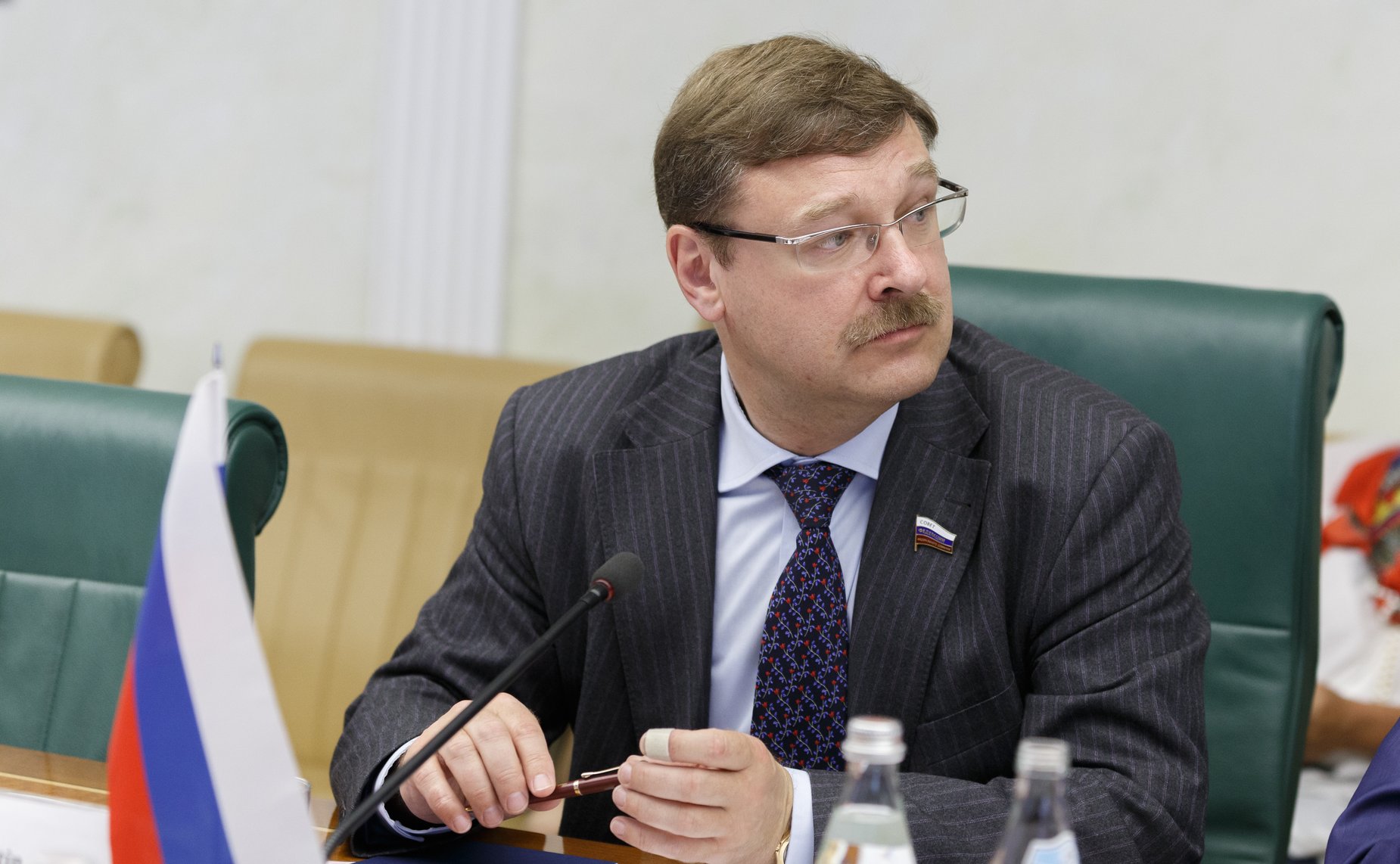 К. Косачев Совещание по подготовке второго Панъевропейского фестивального марафона 