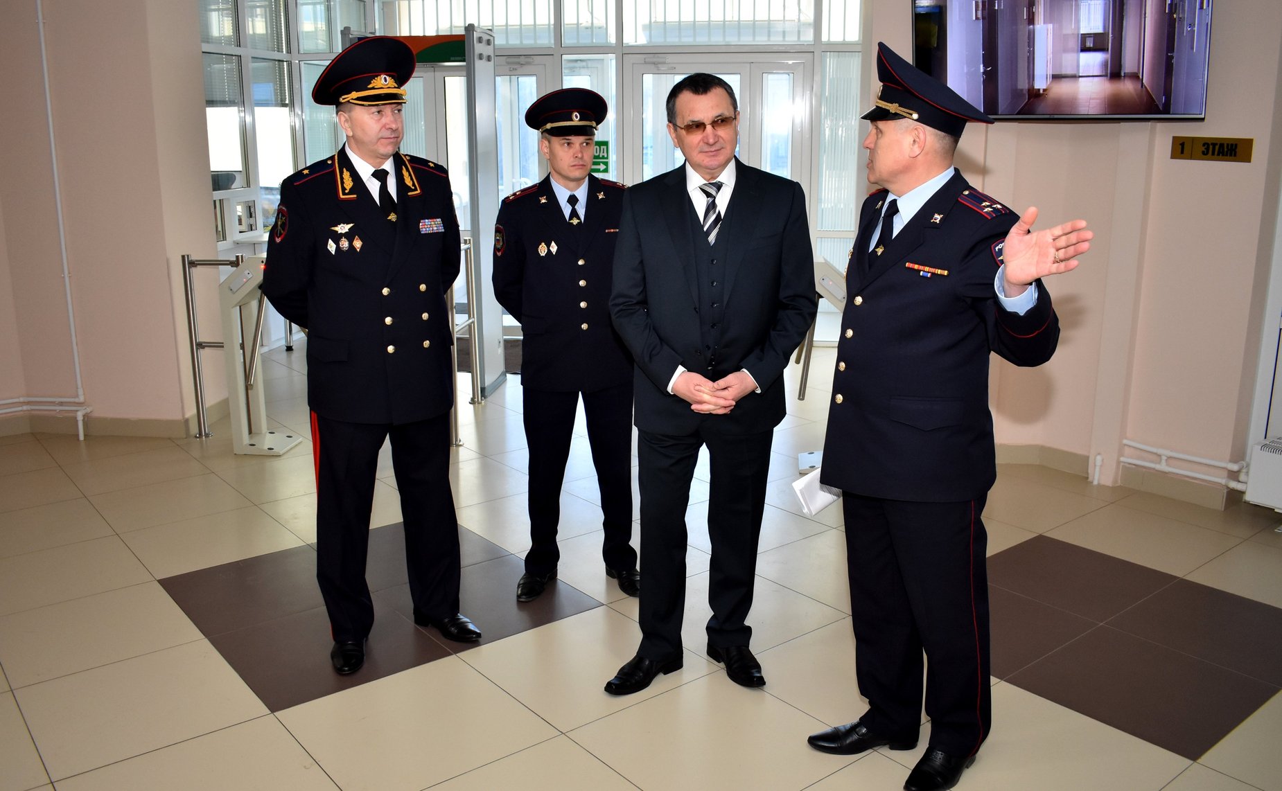 Н. Федоров посетил МВД по Чувашской Республике