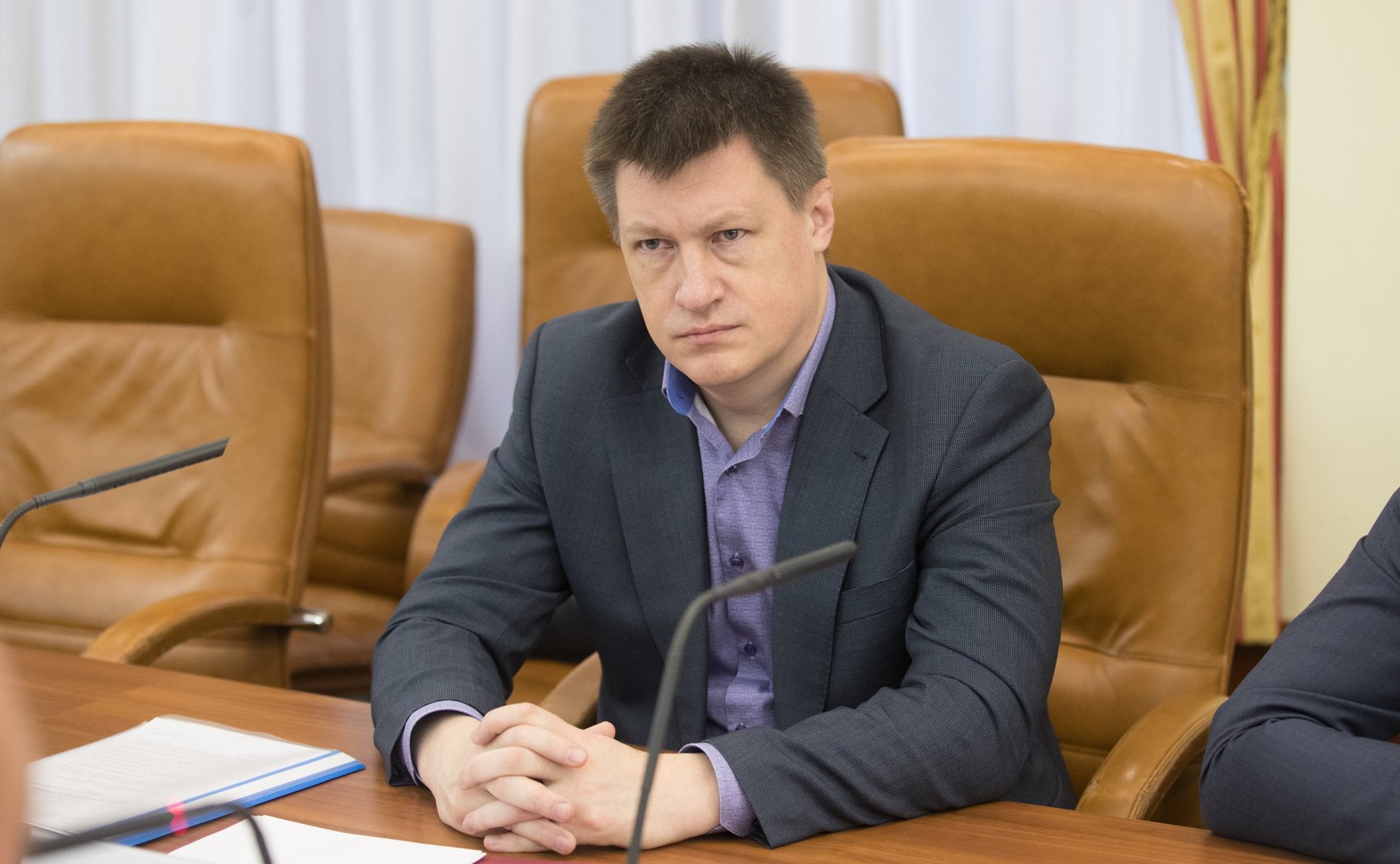 Встреча членов Комитета СФ по обороне и безопасности с Д. Лепешко