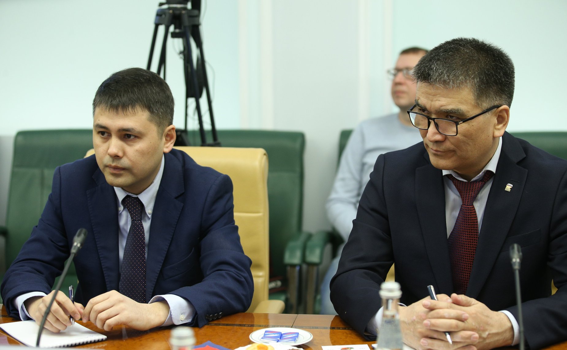 Встреча заместителя Председателя СФ Константина Косачева с Чрезвычайным и Полномочным Послом Киргизской Республики в РФ