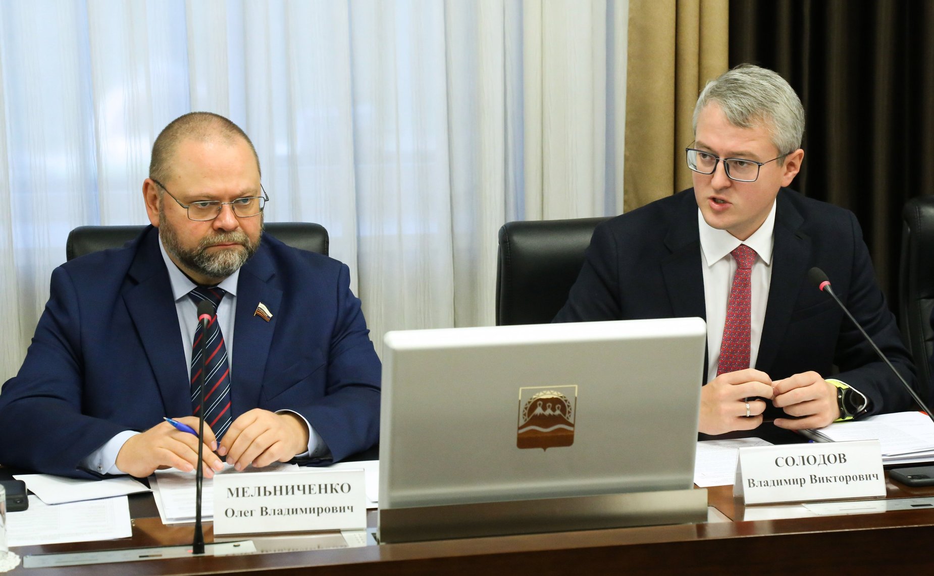 Олег Мельниченко и Владимир Солодов