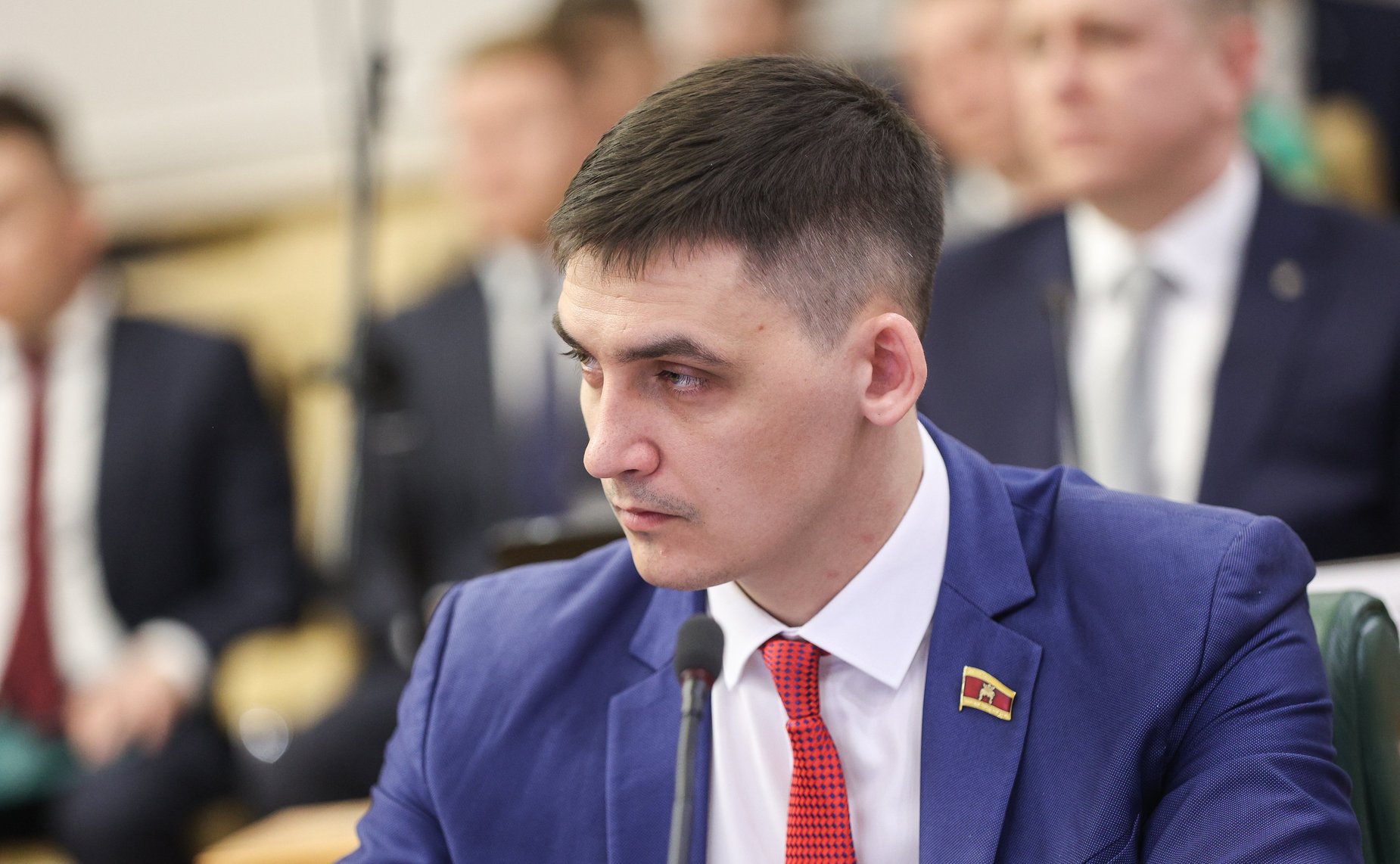 Встреча Константина Косачева с членами Палаты молодых законодателей при Совете Федерации