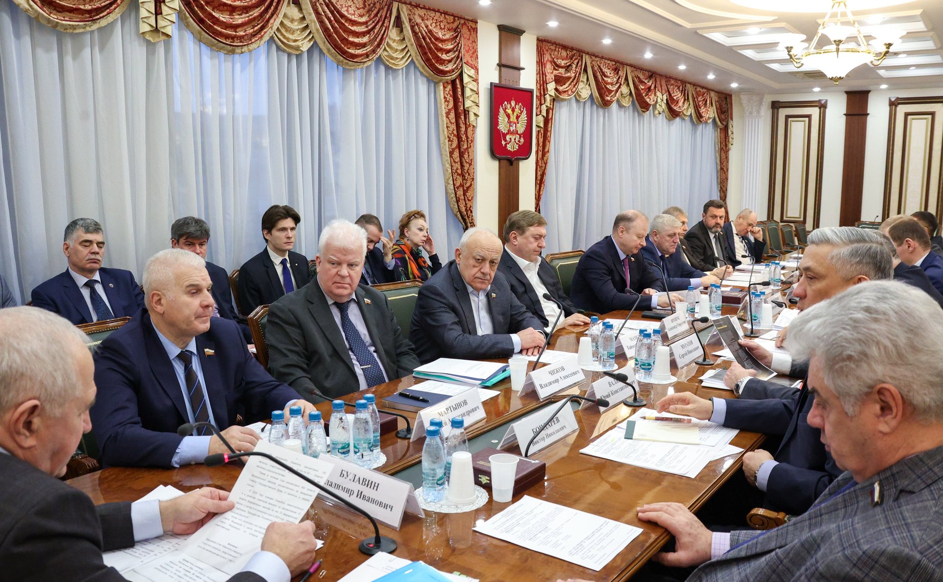 Заседание Комитета Совета Федерации по обороне и безопасности