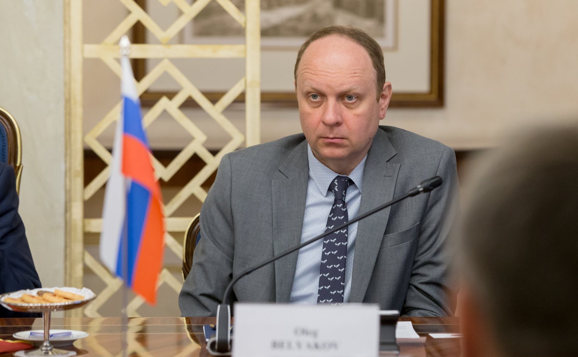 Встреча К. Косачева с вице-президентом Бундестага ФРГ В. Кубики