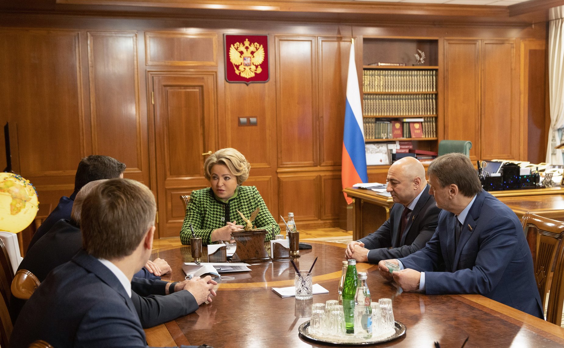 Валентина Матвиенко провела встречу с губернатором Нижегородской области Глебом Никитиным