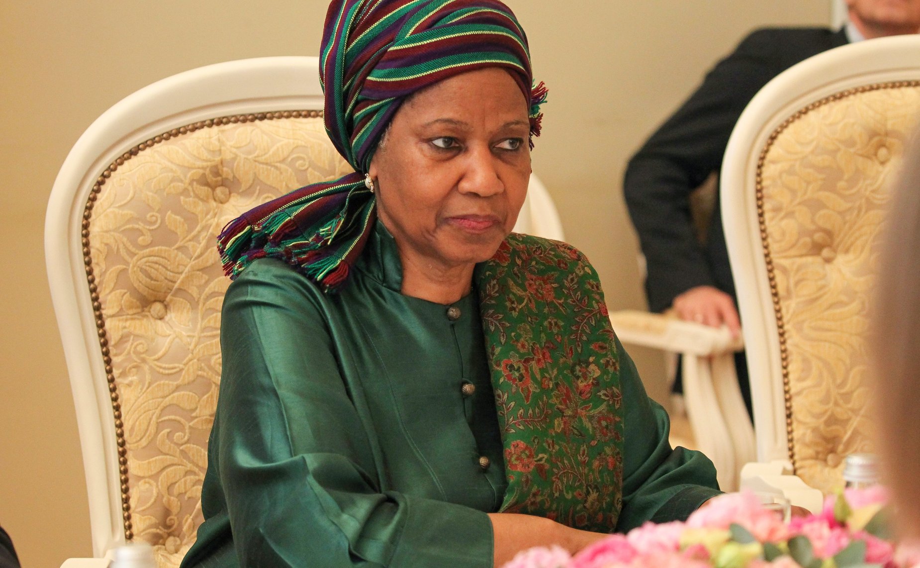 Встреча В. Матвиенко с заместителем Генерального секретаря ООН, Исполнительным директором Структуры «ООН-женщины» Фумзиле Мламбо-Нгкугой