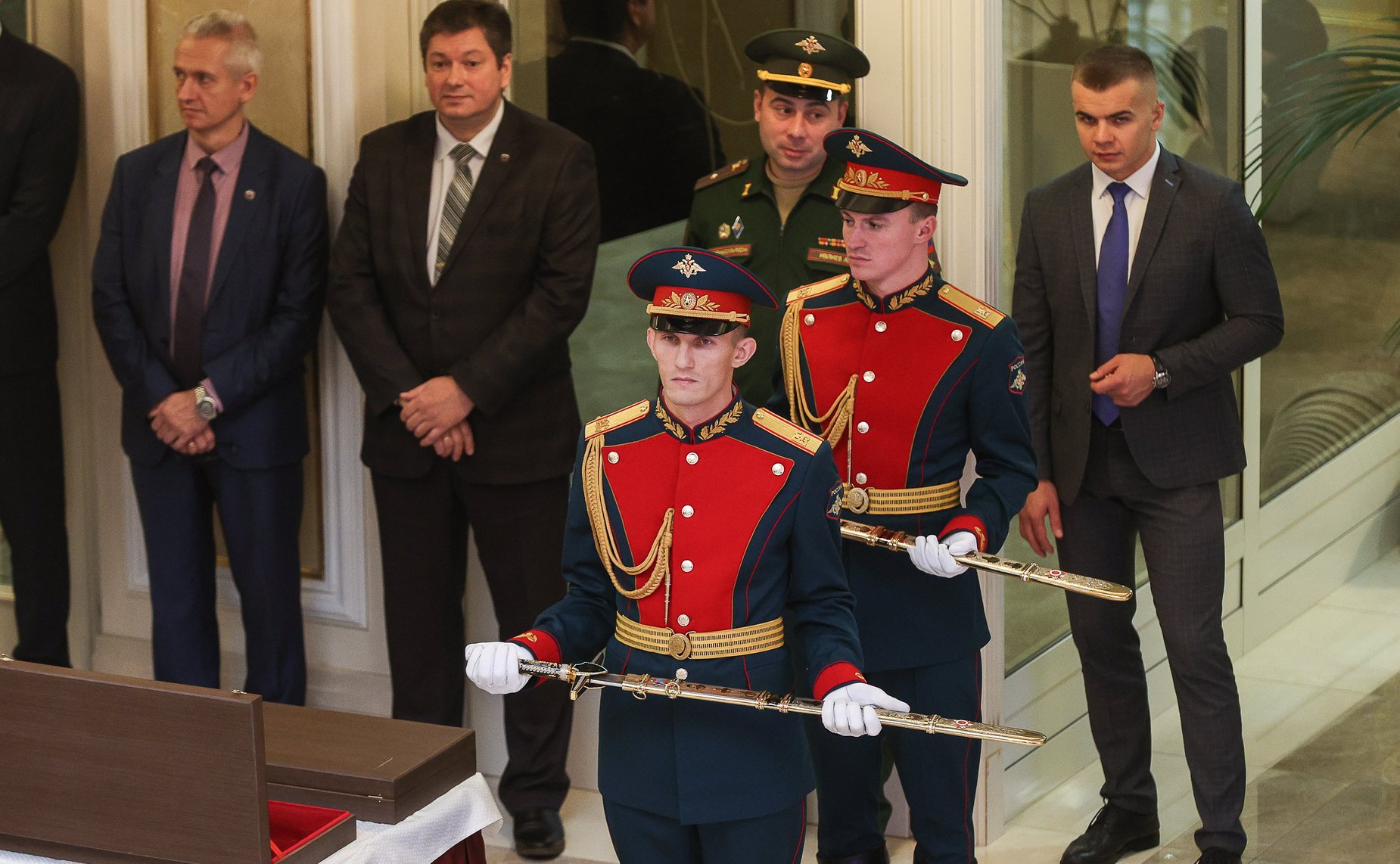 В Совете Федерации прошла торжественная церемония вручения «Мечей Победы» городам воинской славы Мариуполю и Мелитополю