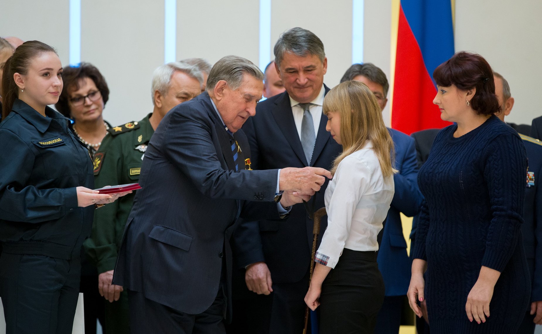 Награждение детей-героев, проявивших мужество в экстремальных ситуациях и спасших человеческие жизни