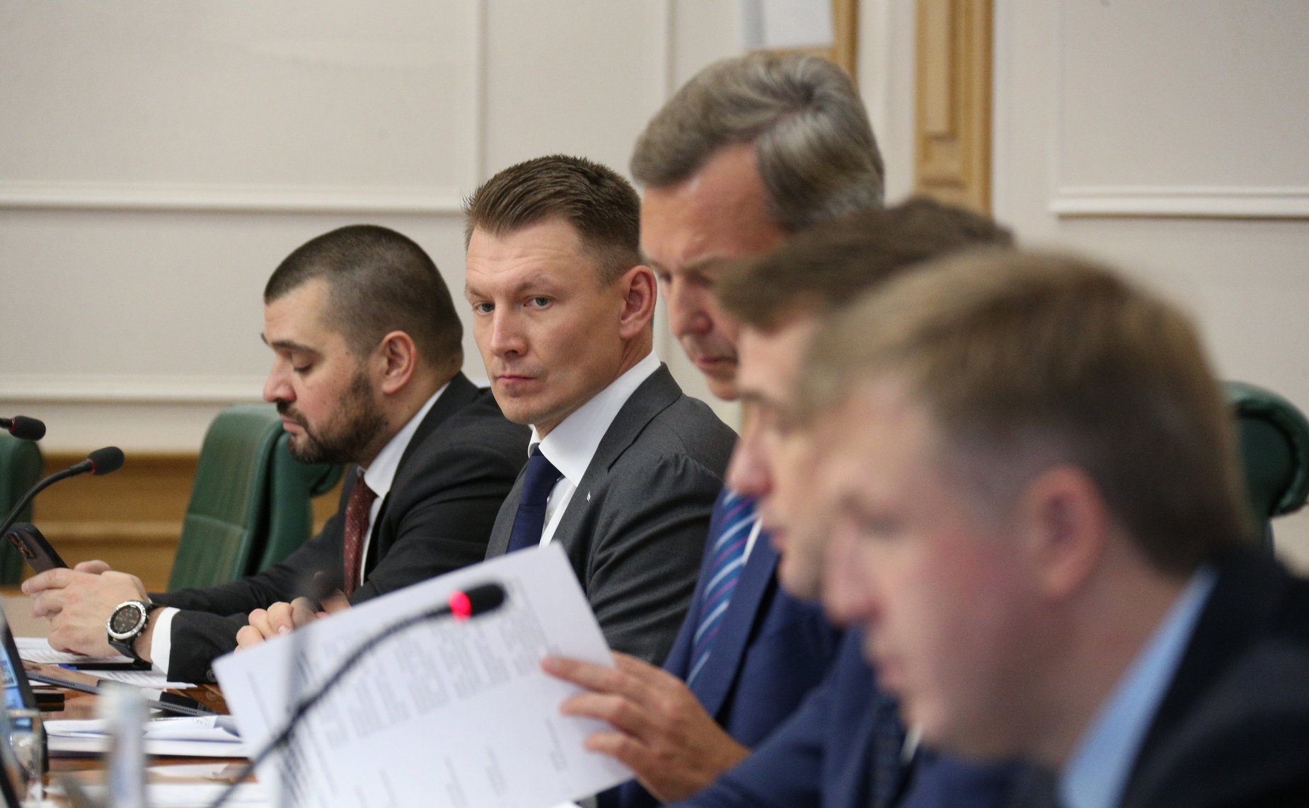 Встреча сенаторов Российской Федерации с руководителем Федерального агентства по рыболовству Ильёй Шестаковым в формате «Открытого диалога»