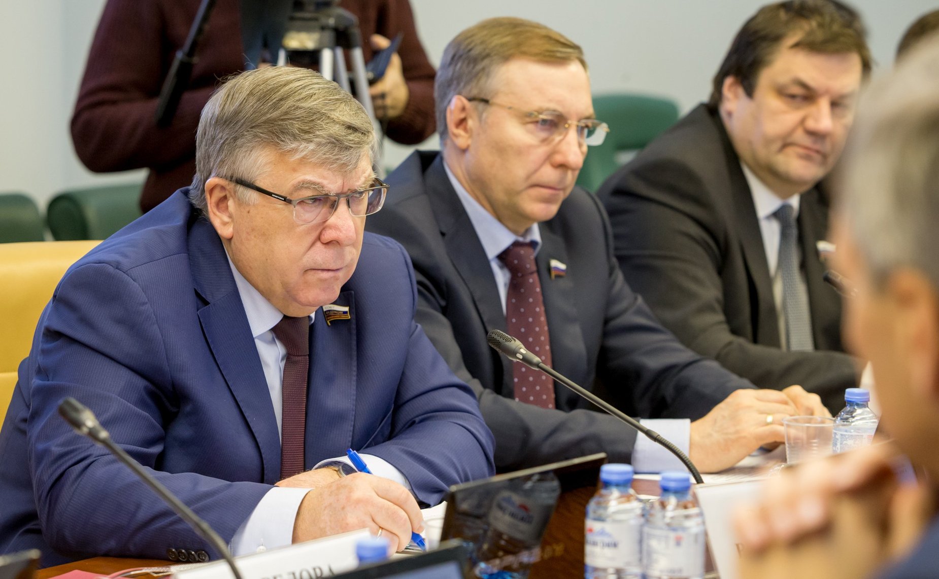 Расширенное заседание Комитета СФ по социальной политике с участием Министра труда и социальной защиты РФ М.Топилина и представителей органов государственной власти Пензенской области