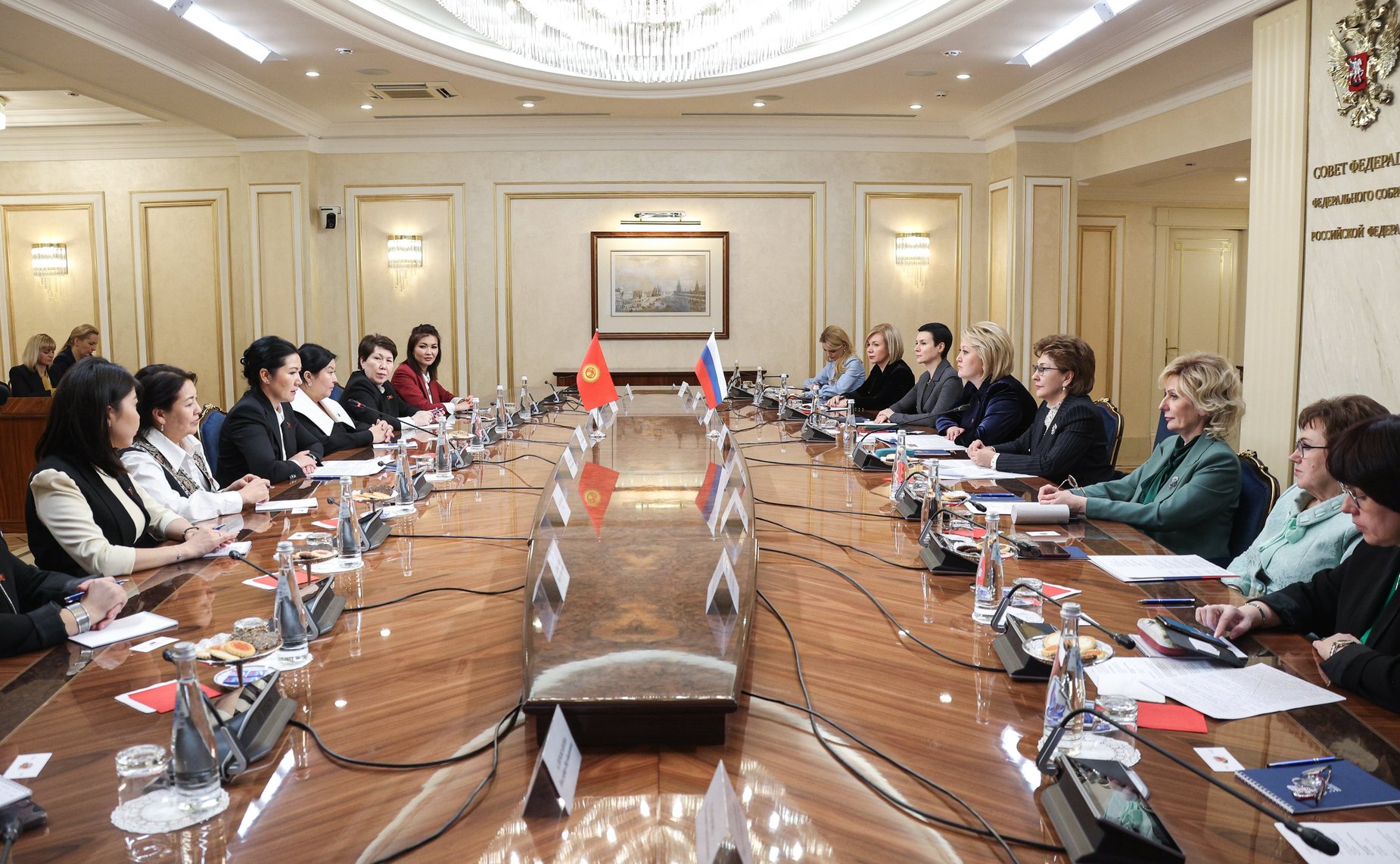 Встреча женщин-парламентариев России и Кыргызстана