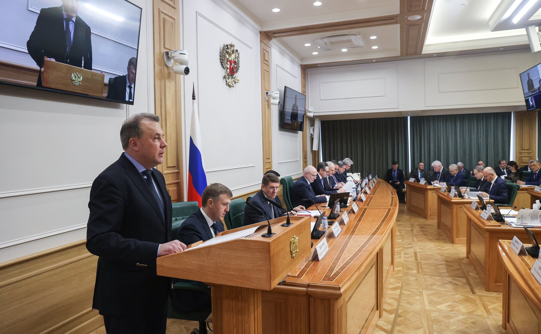Совместное заседание Комитета СФ по конституционному законодательству и государственному строительству, Комитате СФ по обороне и безопасности и Комитета СФ по федеративному устройству, региональной политике, МСУ и делам Севера