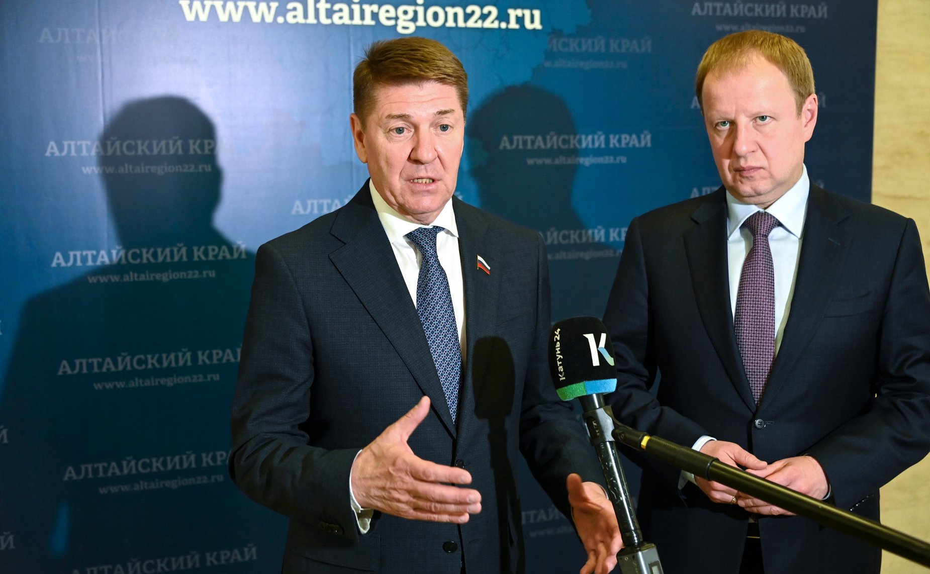 Пресс-подход по итогам выездного заседания в Барнауле, посвящённого вопросам реализации Постановления Совета Федерации «О государственной поддержке социально-экономического развития Алтайского края»