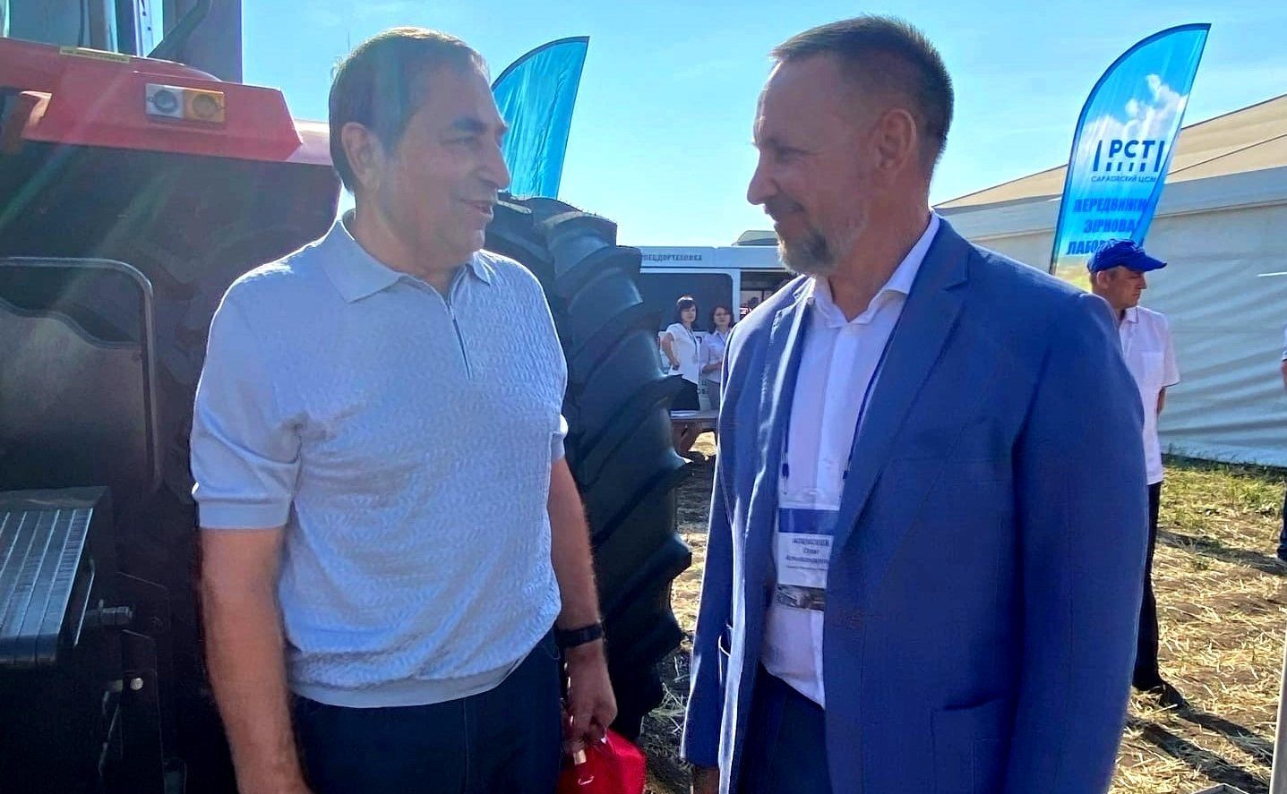 Олег Алексеев принял участие в открытии 13-й сельскохозяйственной выставке «Саратов-АГРО. День поля. 2022»