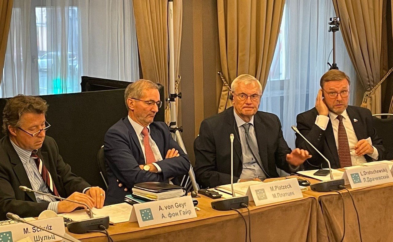 Заместитель Председателя Совета Федерации Константин Косачев принял участие в мероприятиях, проходящих в рамках «Потсдамских встреч»