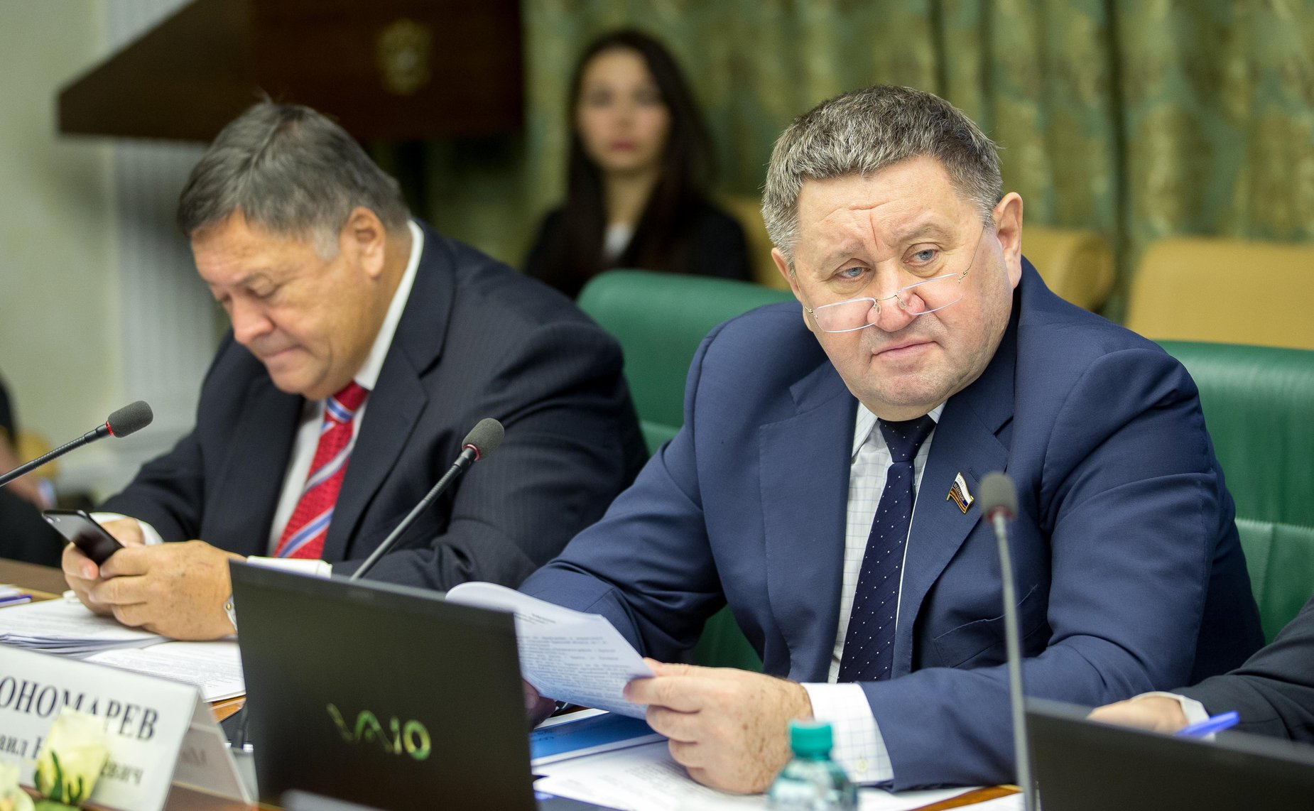 С. Калашников и М. Пономарев