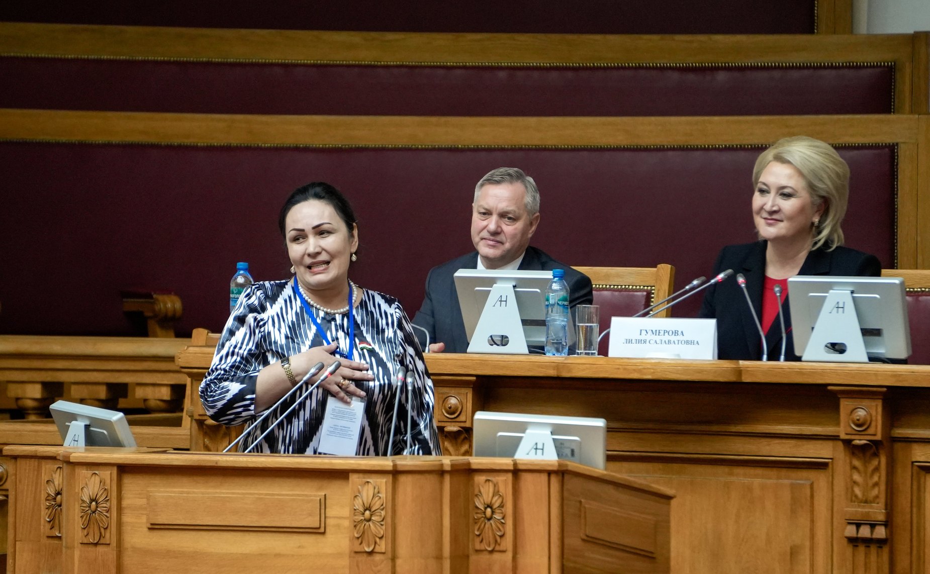 Лилия Гумерова приняла участие в пленарном заседании Международного научно-образовательного конгресса государств-участников СНГ «Интеллектуальный код Содружества»