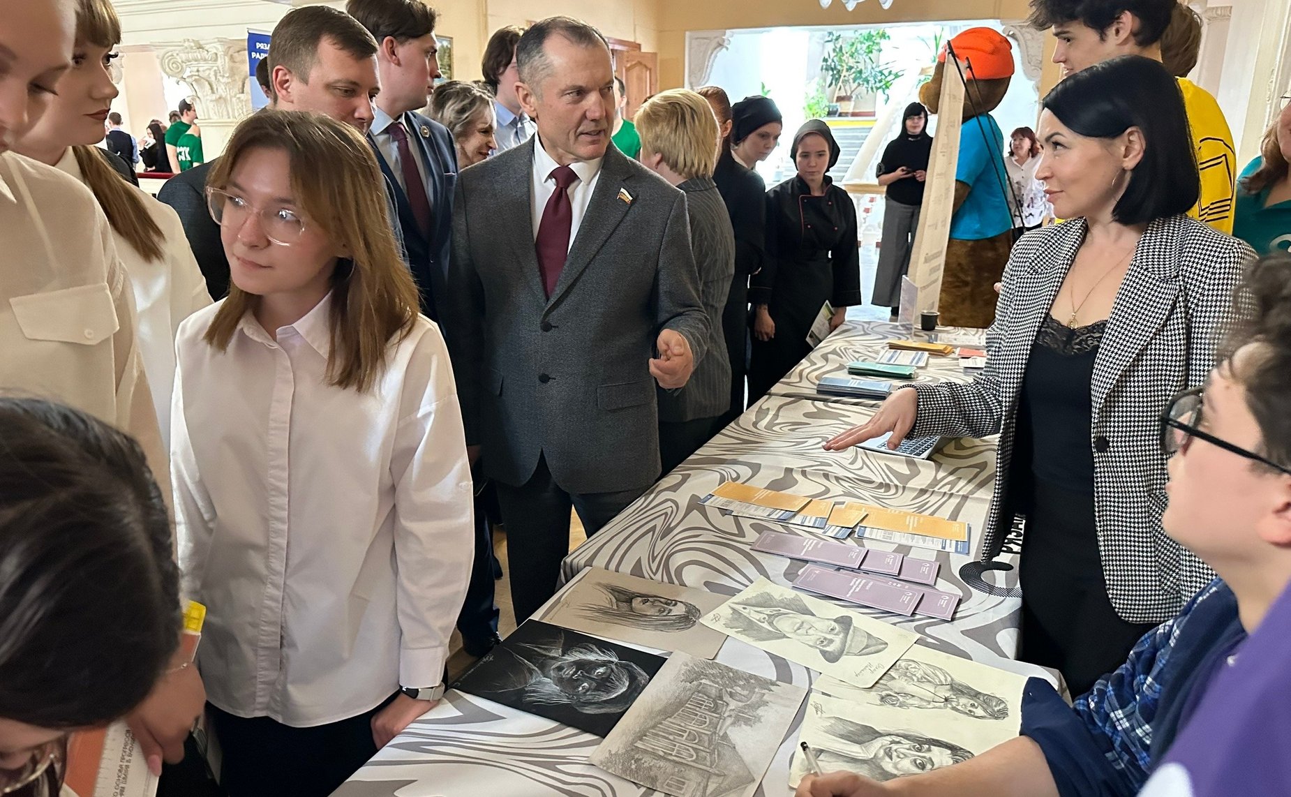 Игорь Мурог провел очередную региональную ярмарку «Я выбираю будущее» для учеников 9–11-х классов Скопинского и Милославского округов