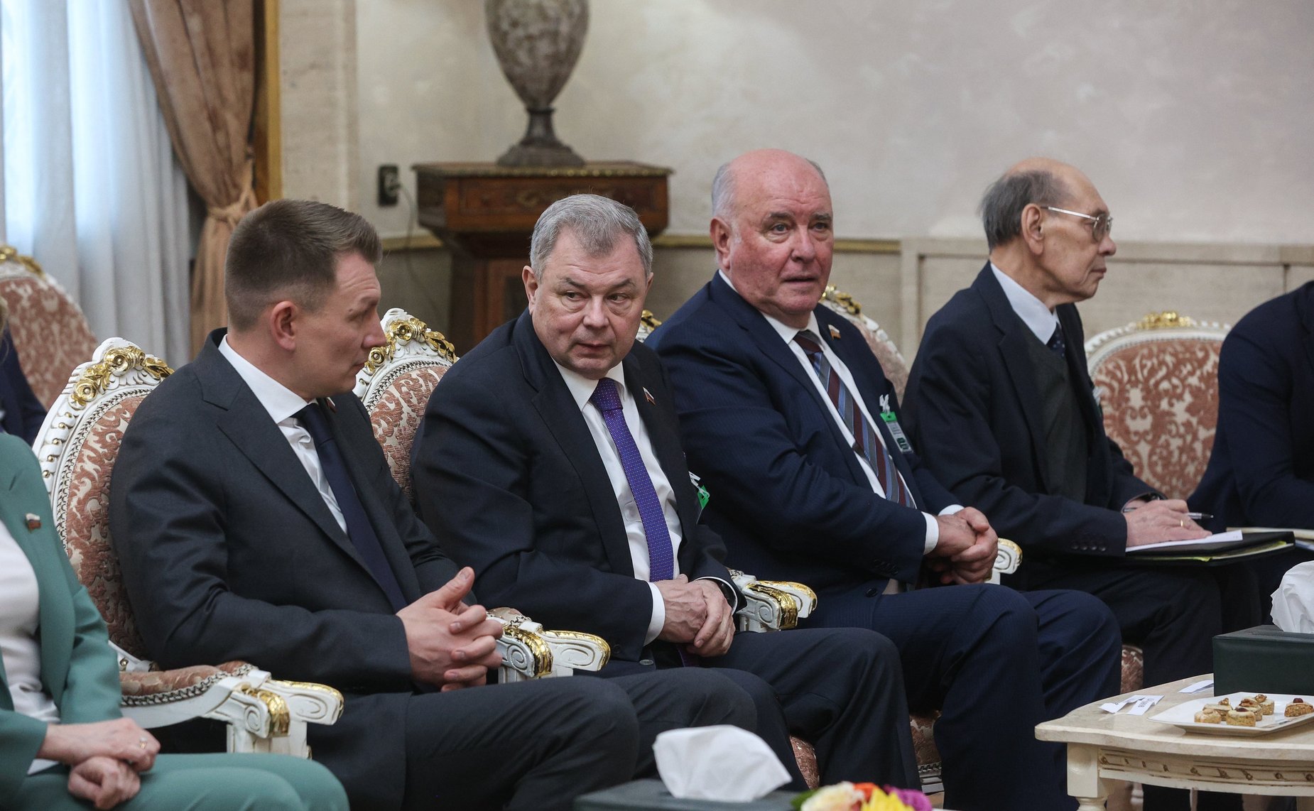 Встреча Председателя Совета Федерации Валентины Матвиенко с Председателем Национального Народного Собрания Алжирской Народной Демократической Республики Брахимом Бугали