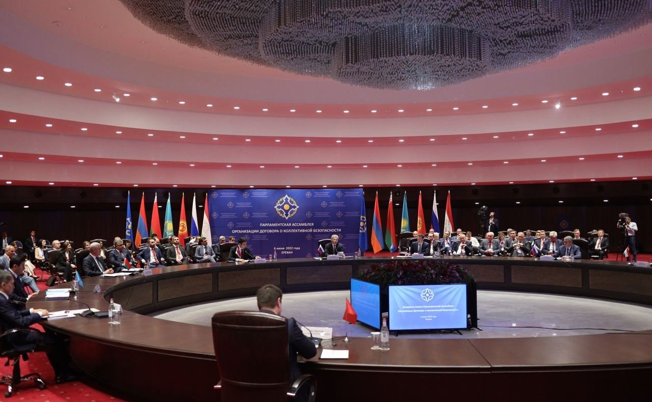 Юрий Воробьев принял участие в выездном заседании Совета ПА ОДКБ в Ереване