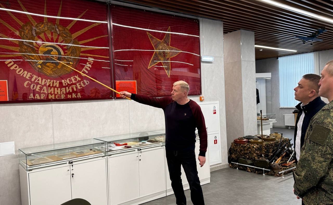 Айрат Гибатдинов посетил Ульяновское гвардейское суворовское военное училище