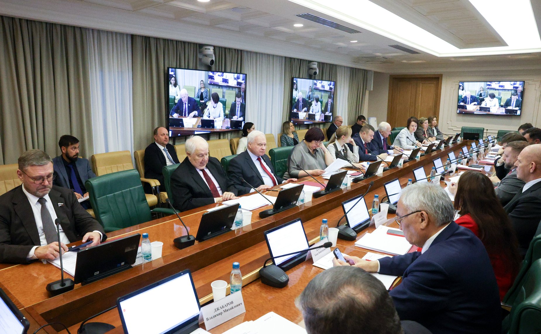 Заседание Комитета Совета Федерации по международным делам