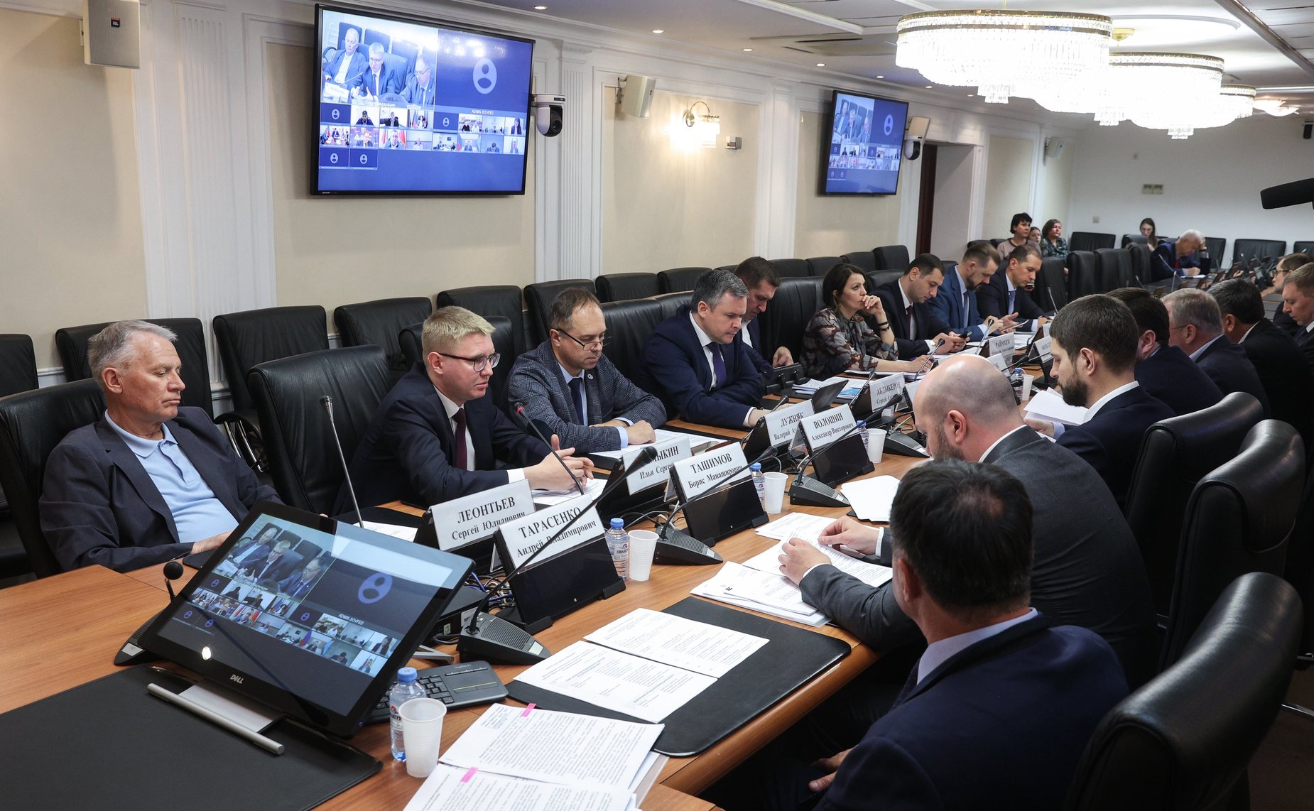 Совещание Комитета Совета Федерации по экономической политике на тему «Восстановление экономического потенциала, в том числе портовой инфраструктуры, Азовского моря как внутреннего моря РФ»